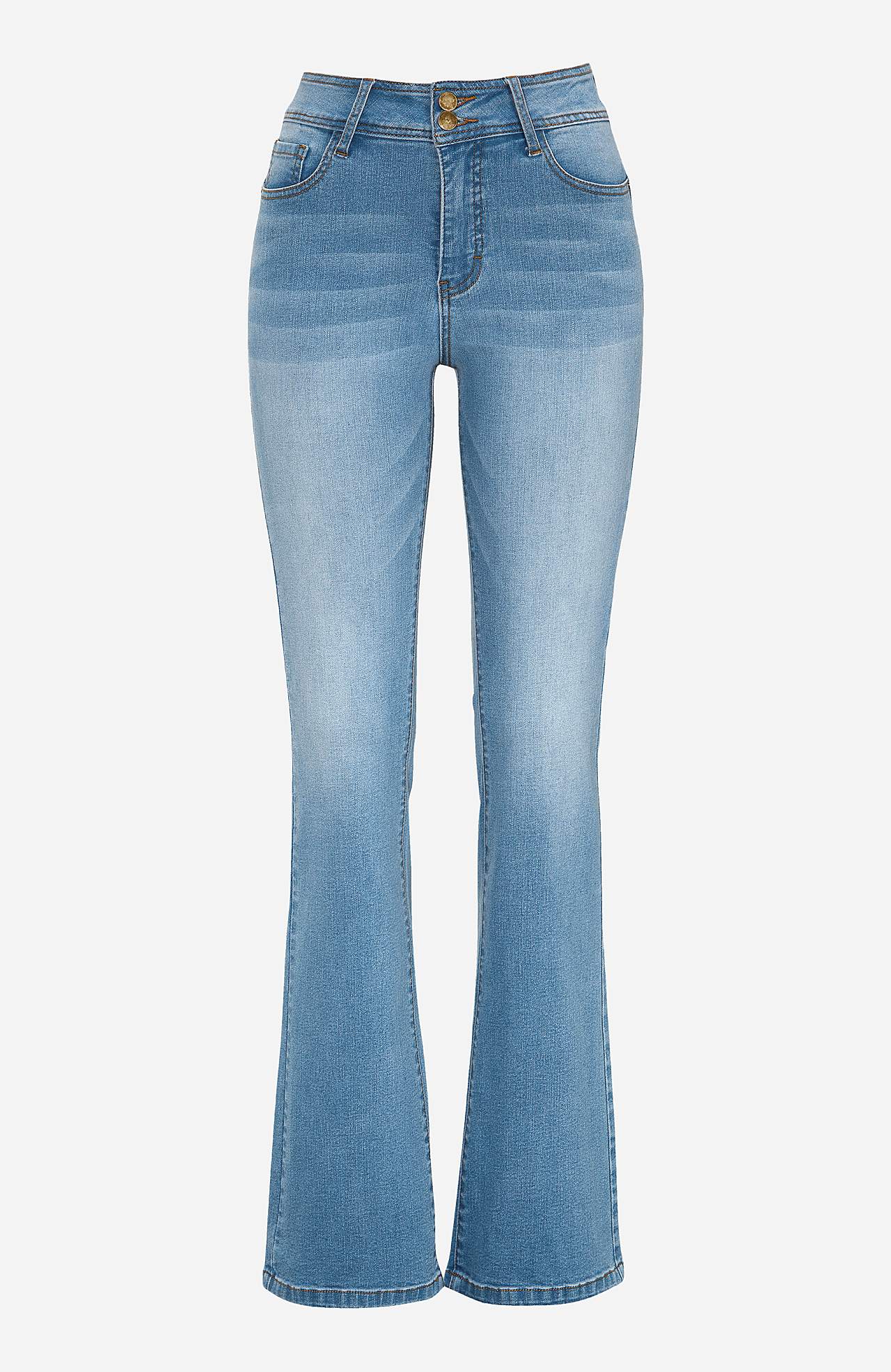 Superstretch shaping jeans met bootcut