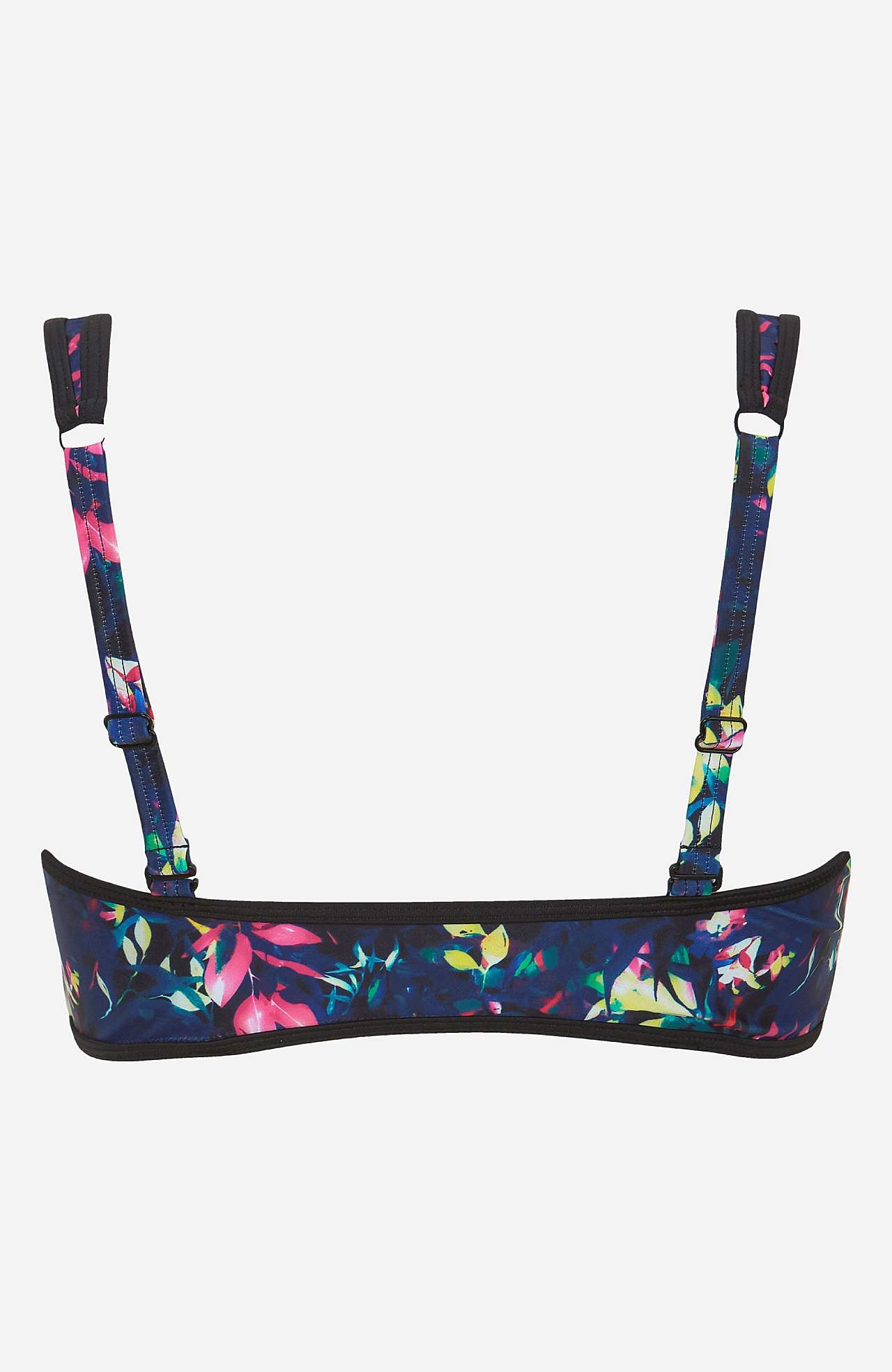 Patroonvormige bikini beha