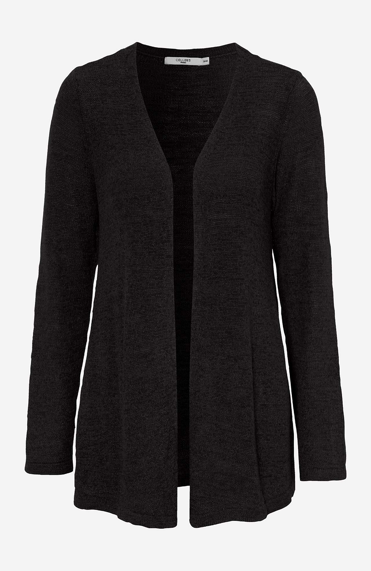 Gebreide cardigan met open voorkant Marika
