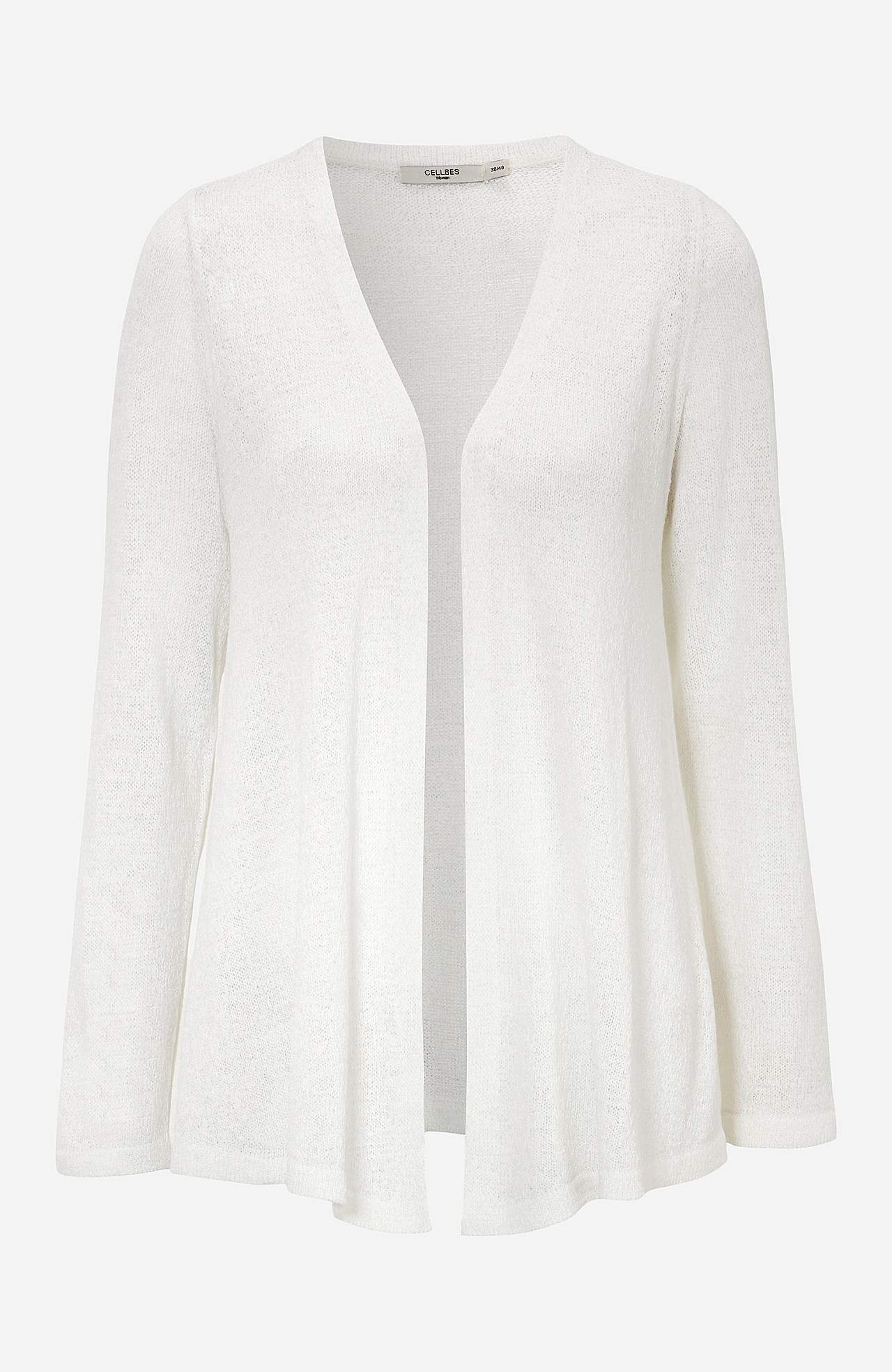 Gebreide cardigan met open voorkant