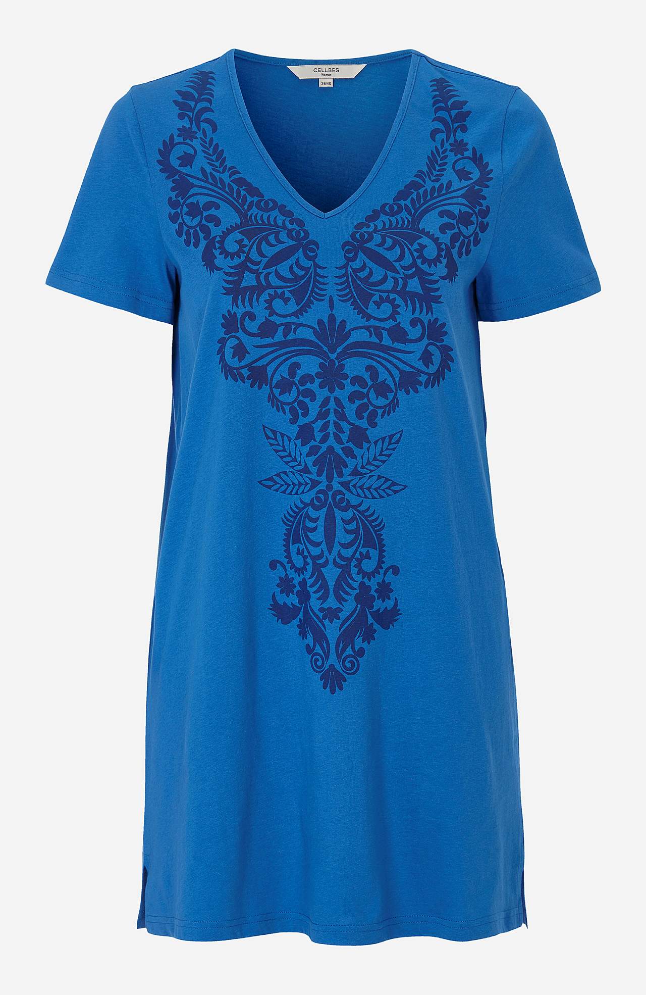Jersey tuniek met korte mouwen Set van 2
