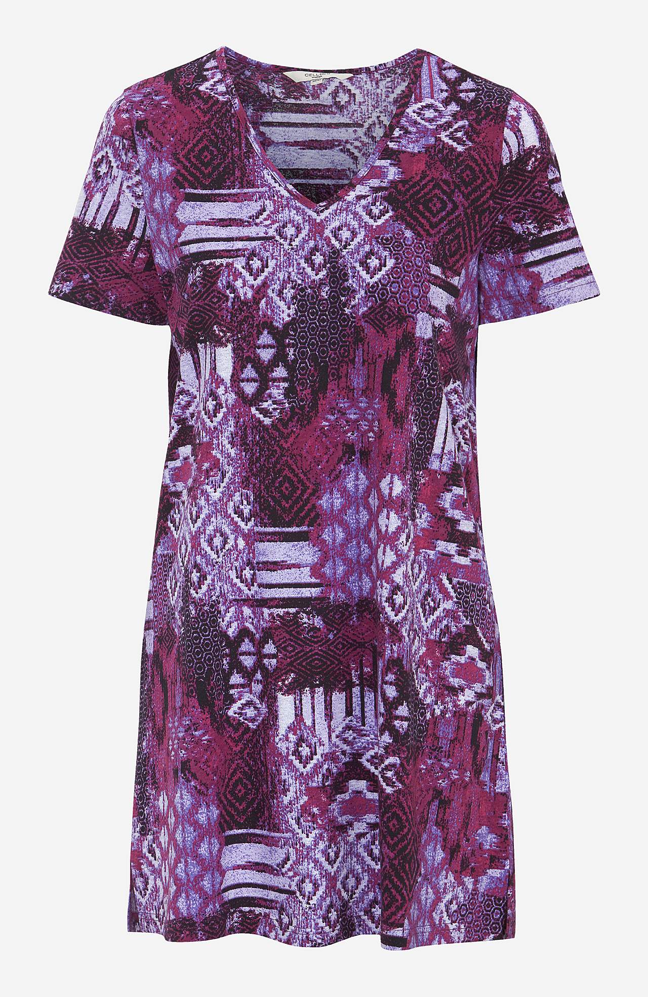 Jersey tuniek met korte mouwen Set van 2