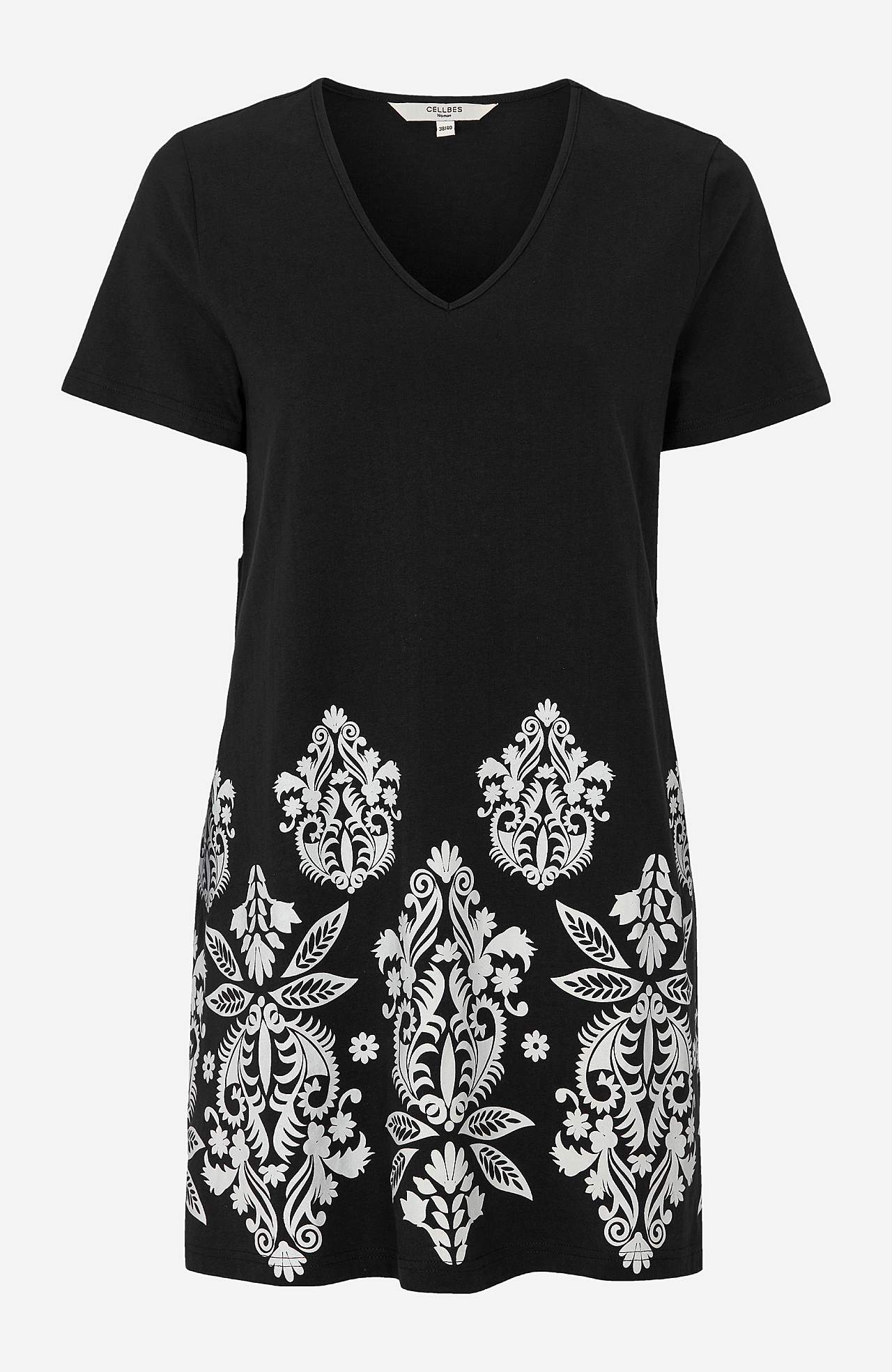 Jersey tuniek met korte mouwen Set van 2