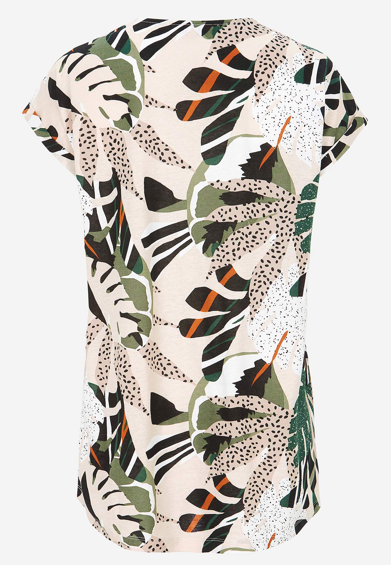 Jersey tuniek met korte mouwen