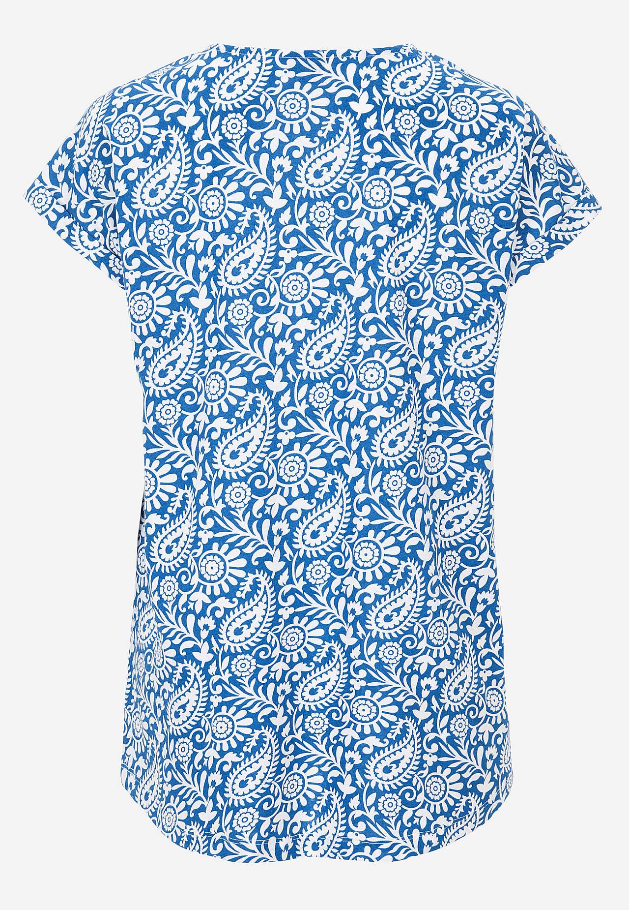 Jersey tuniek met korte mouwen