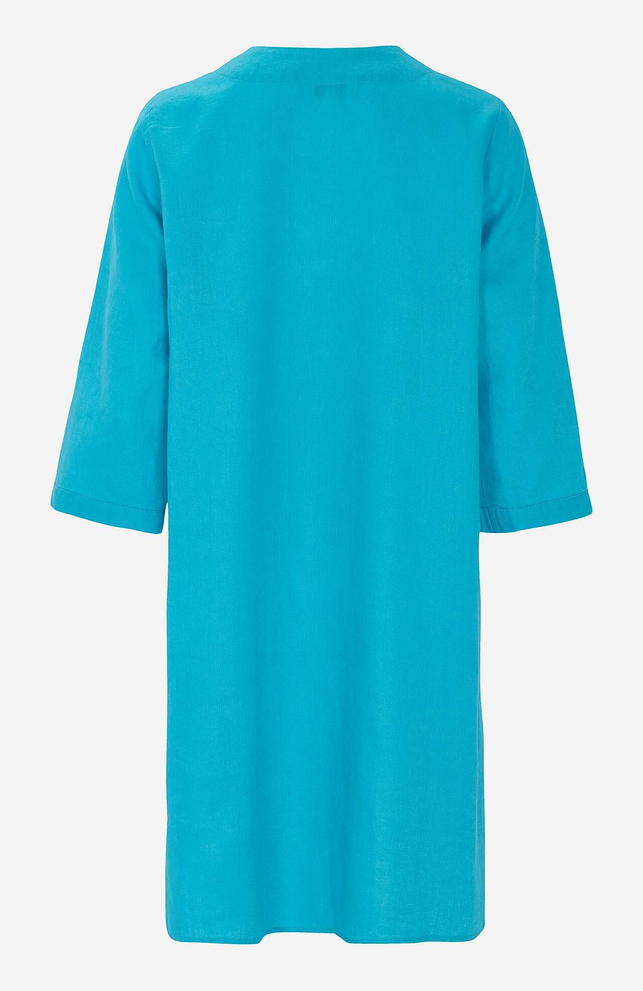 Linnen Premium jurk met v-halslijn Joanne
