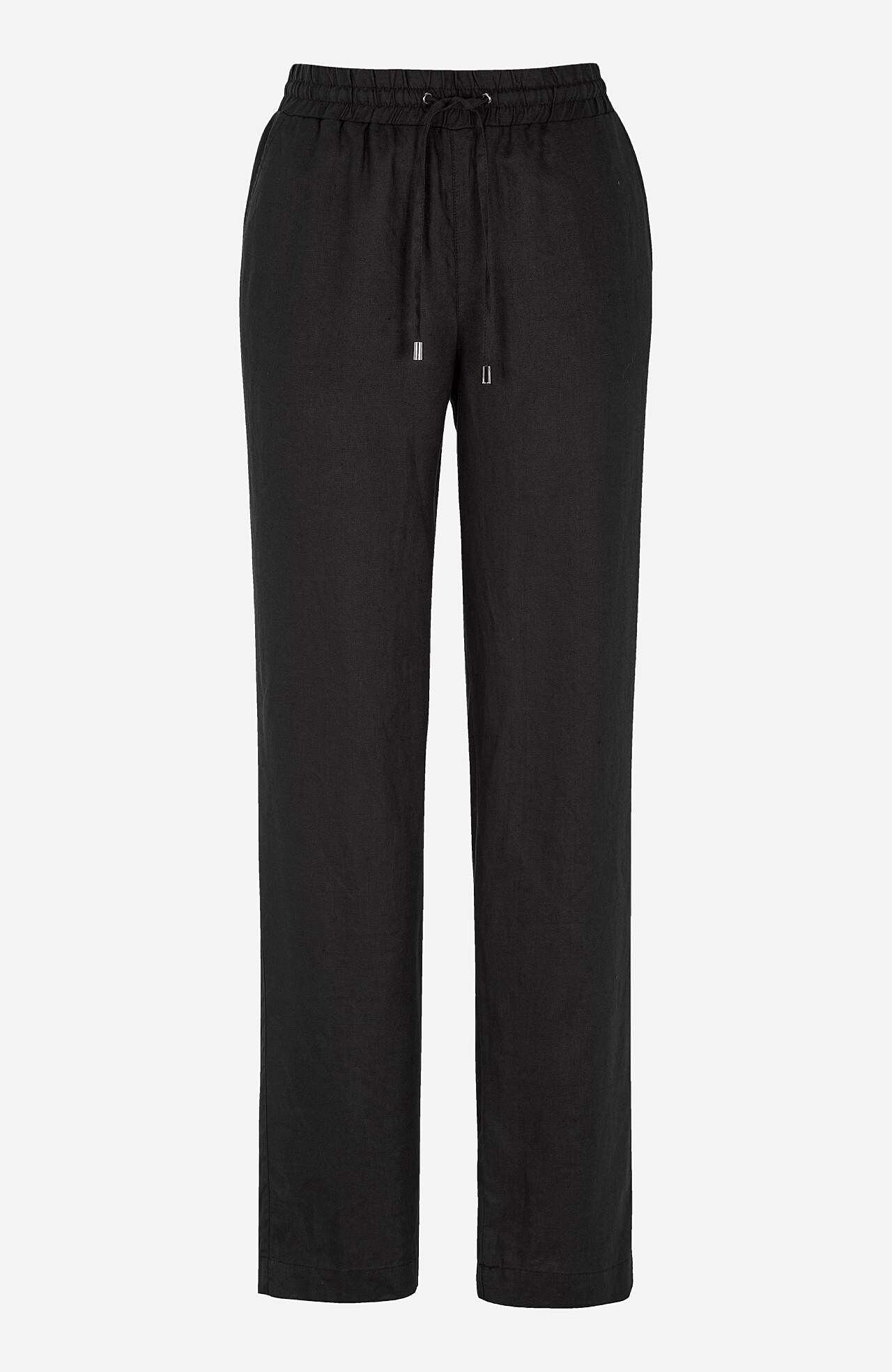 Linnen Premium broek met elastiek Lo