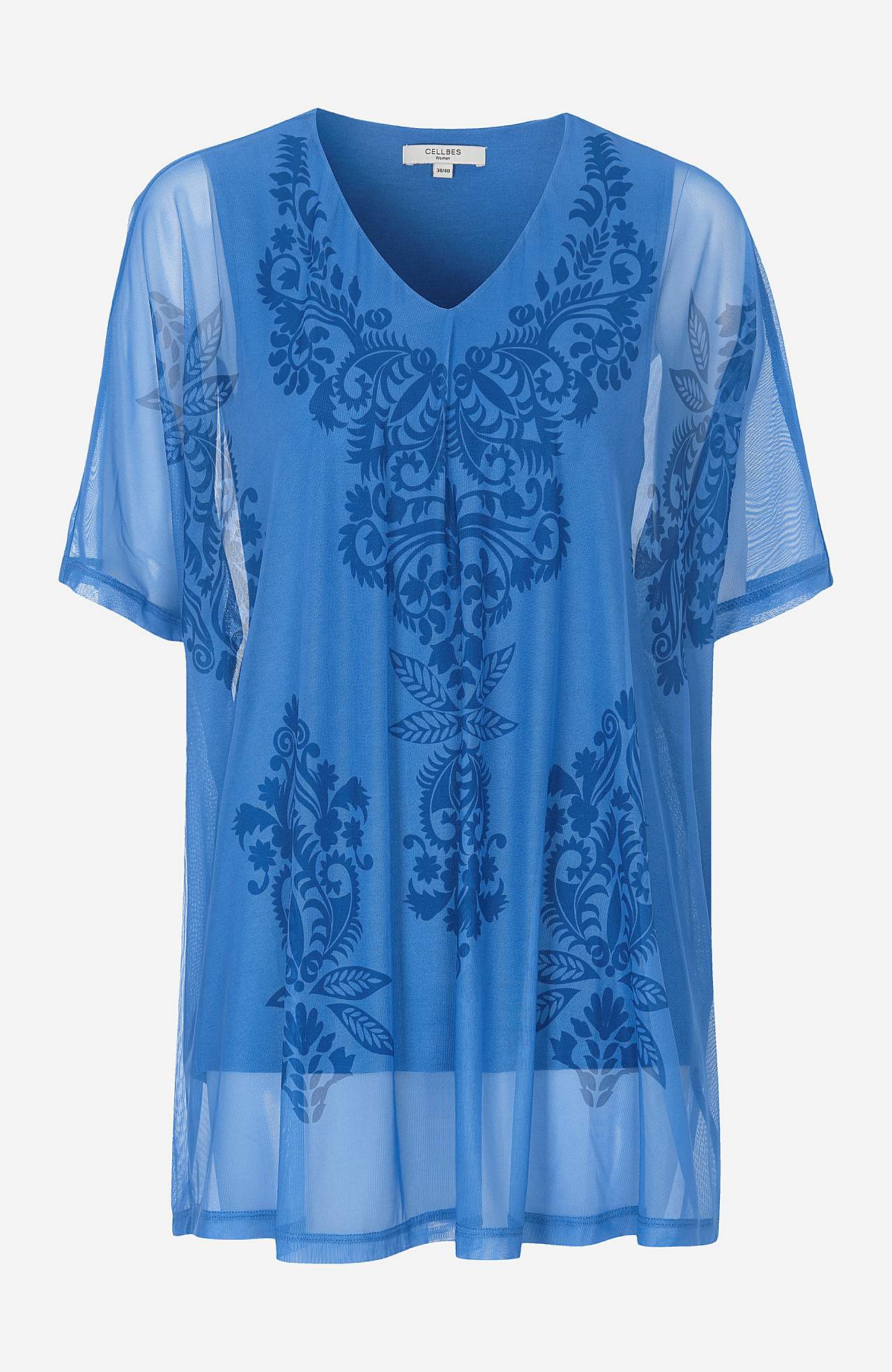 Tuniek top van mesh