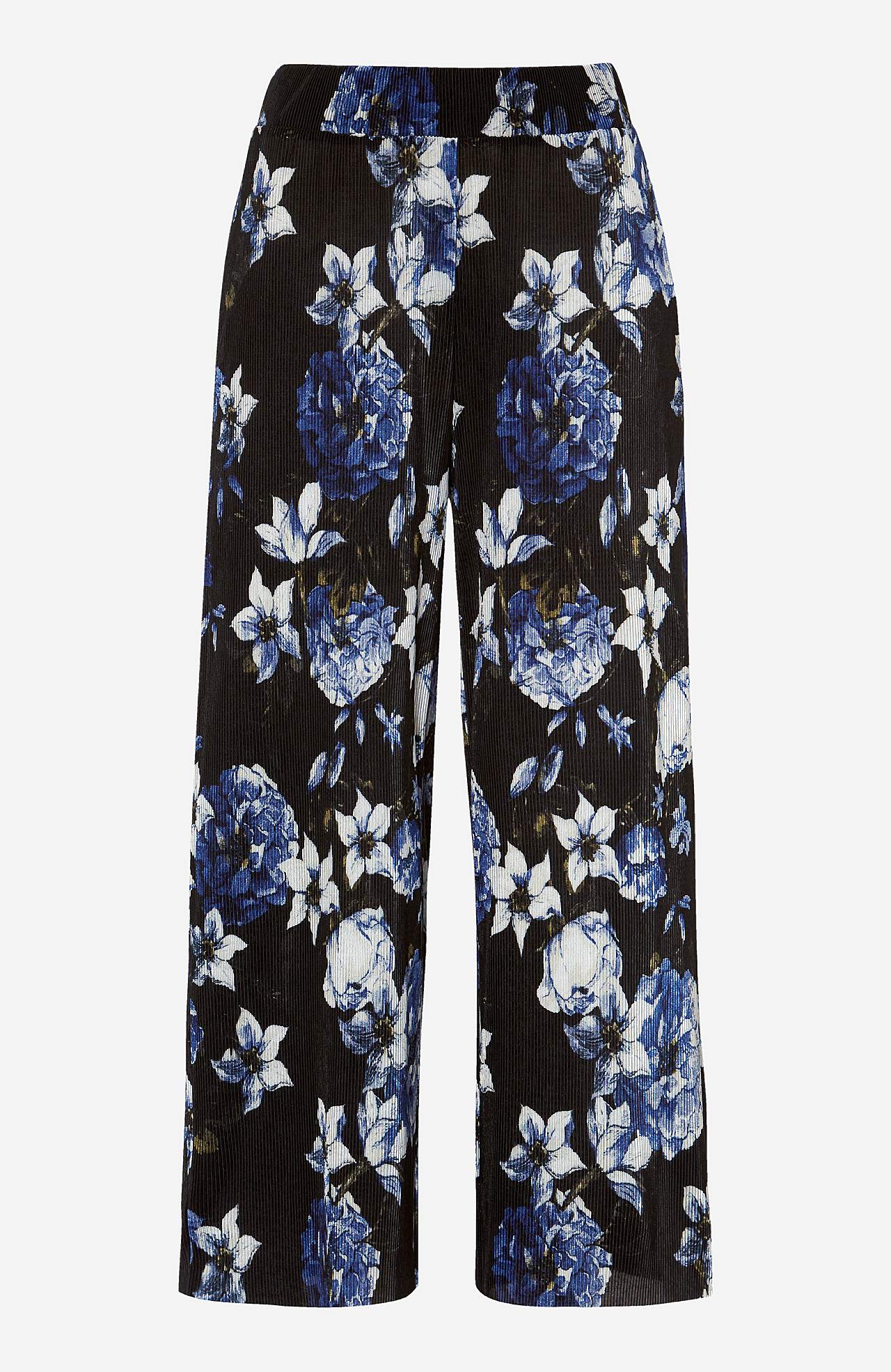 Geplisseerde culotte broek Lotta