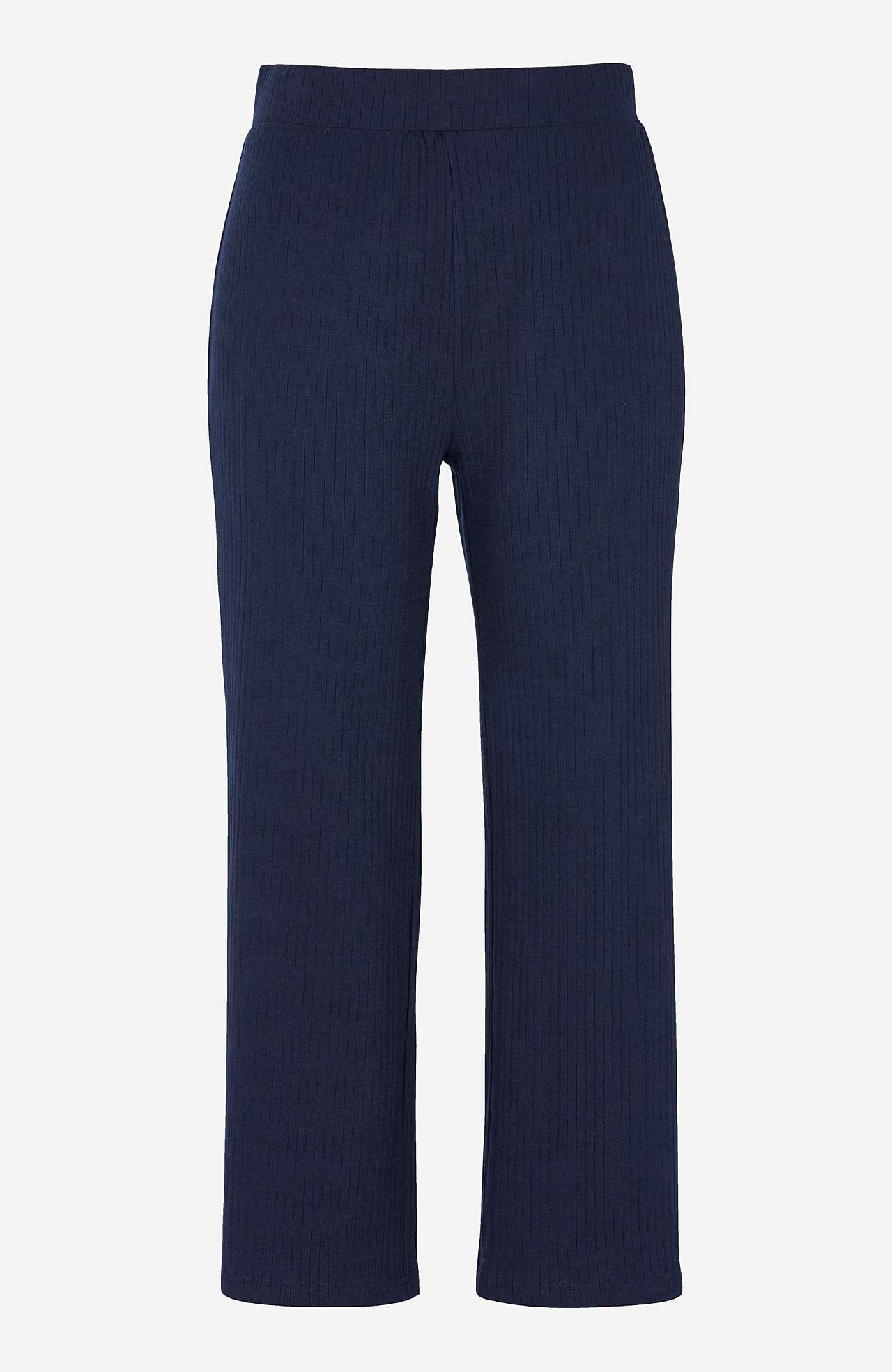 Geribbelde culotte