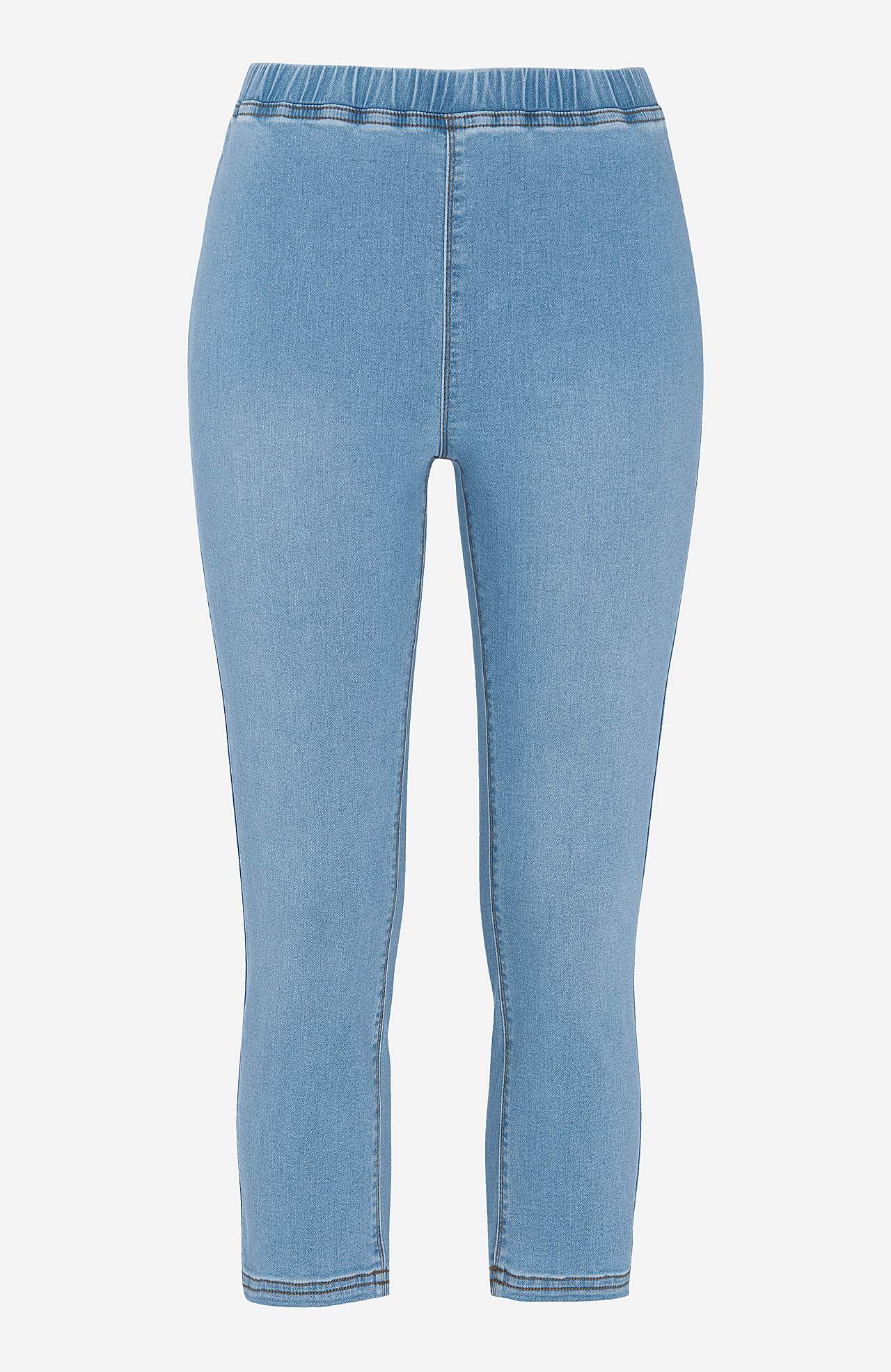 Capri legging van denim