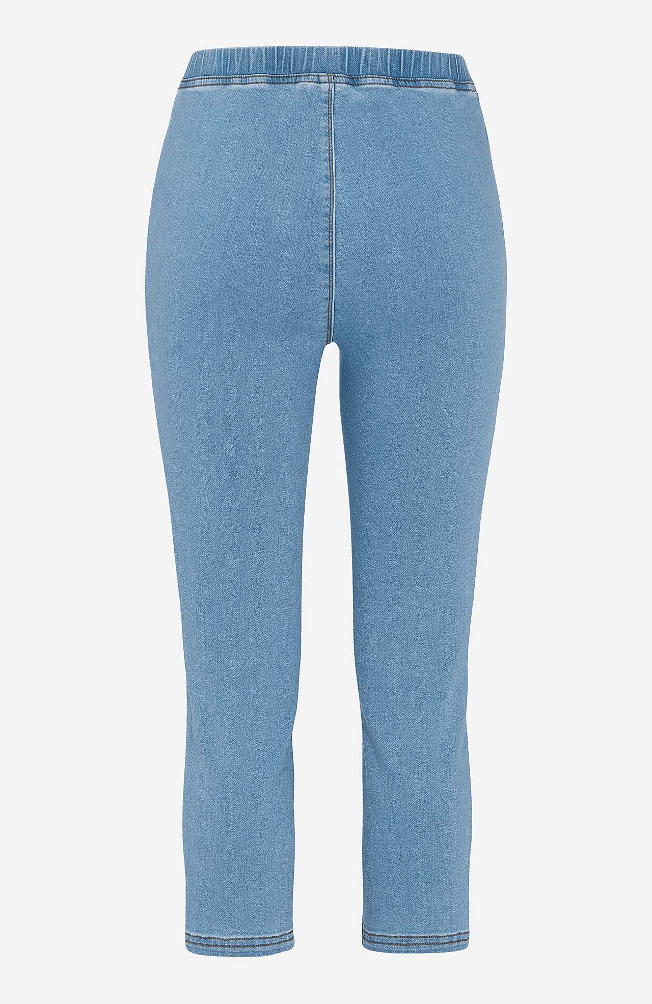 Capri legging van denim