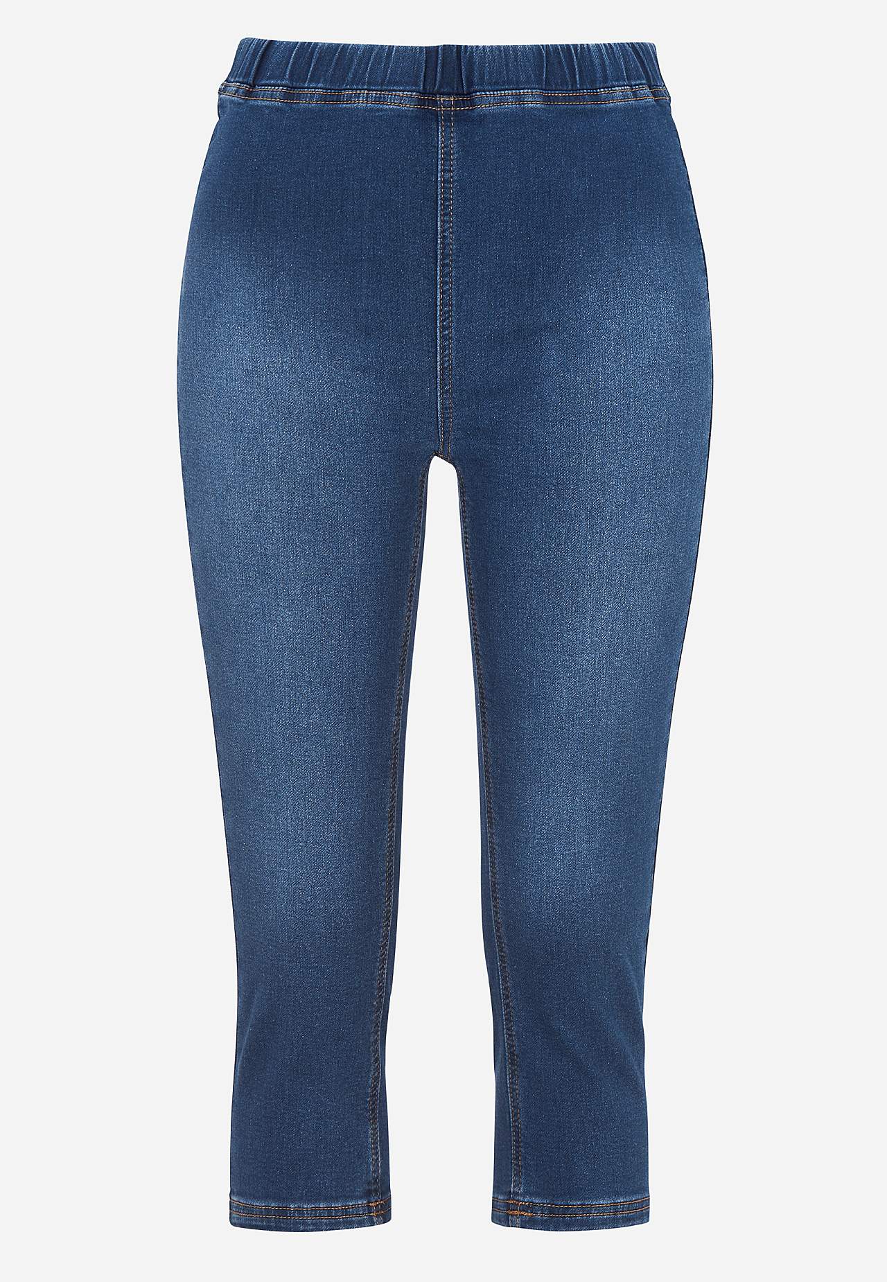 Capri legging van denim Olga