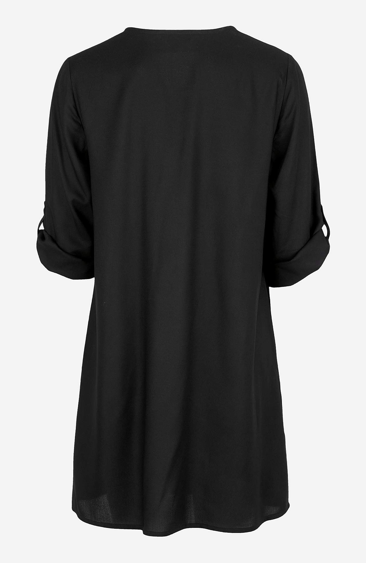 V-hals tuniek in twee lengtes