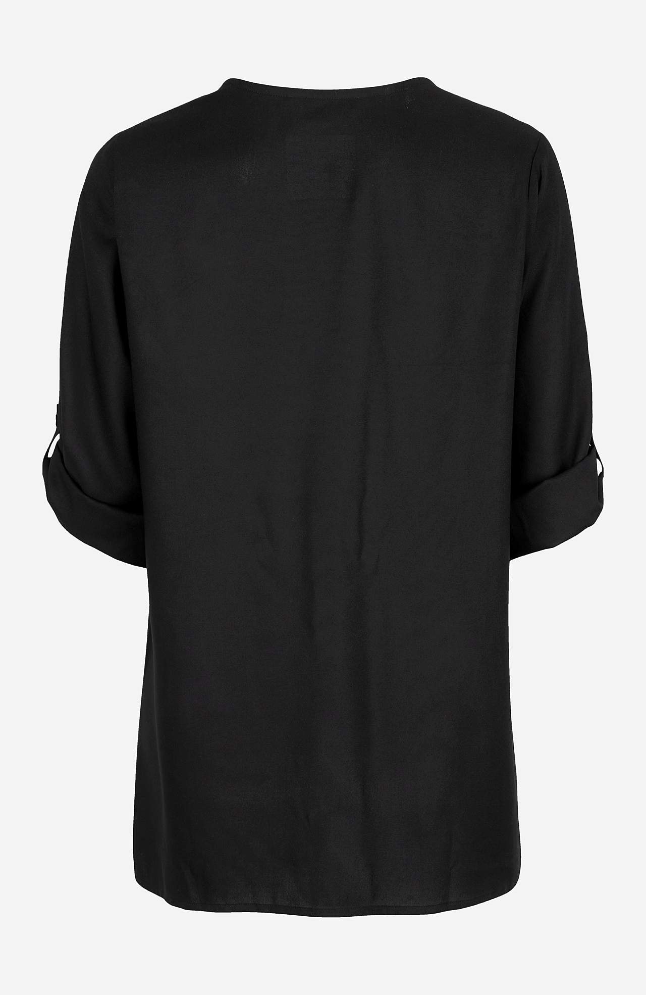 V-hals tuniek in twee lengtes