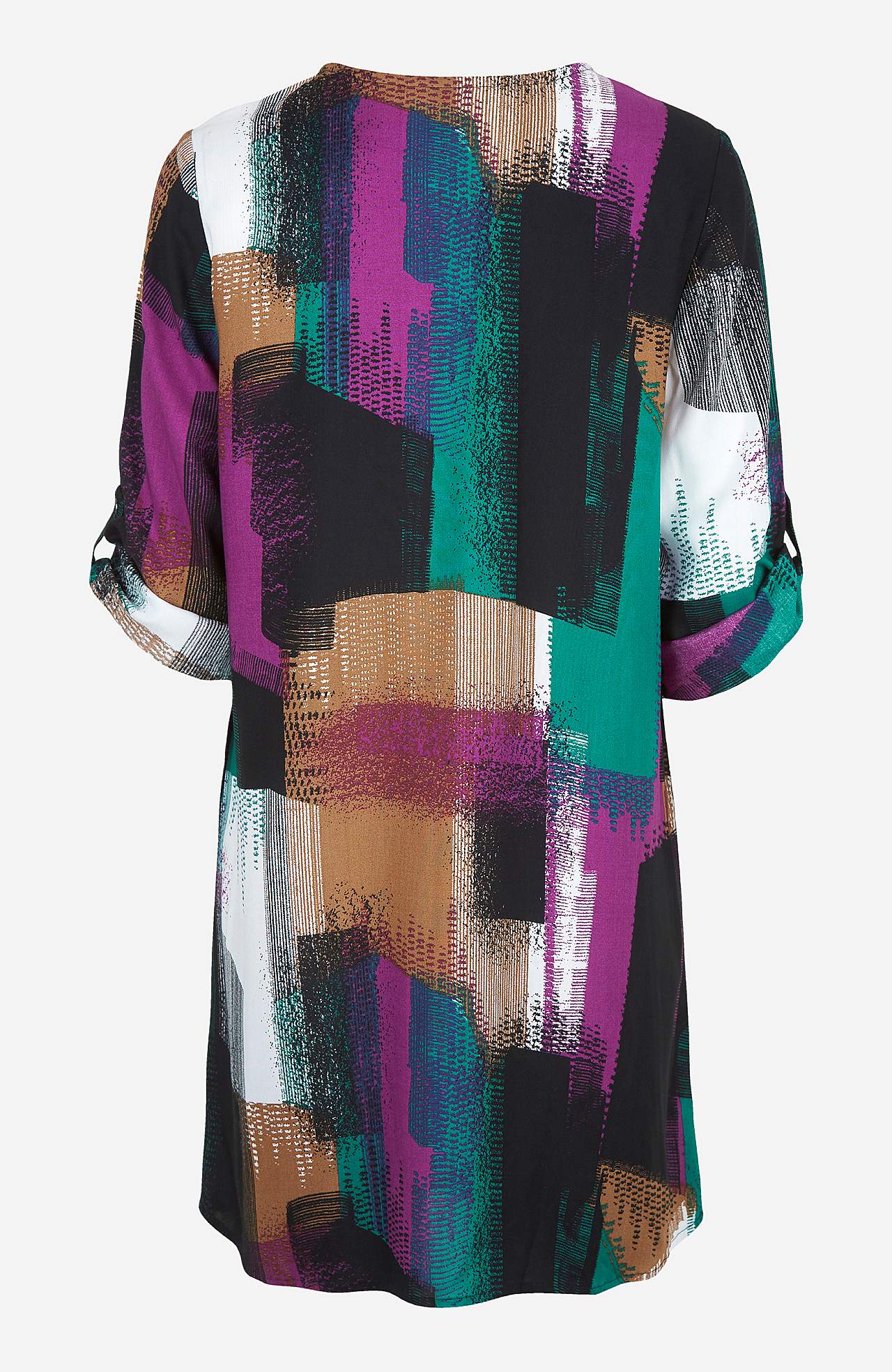 V-hals tuniek in twee lengtes