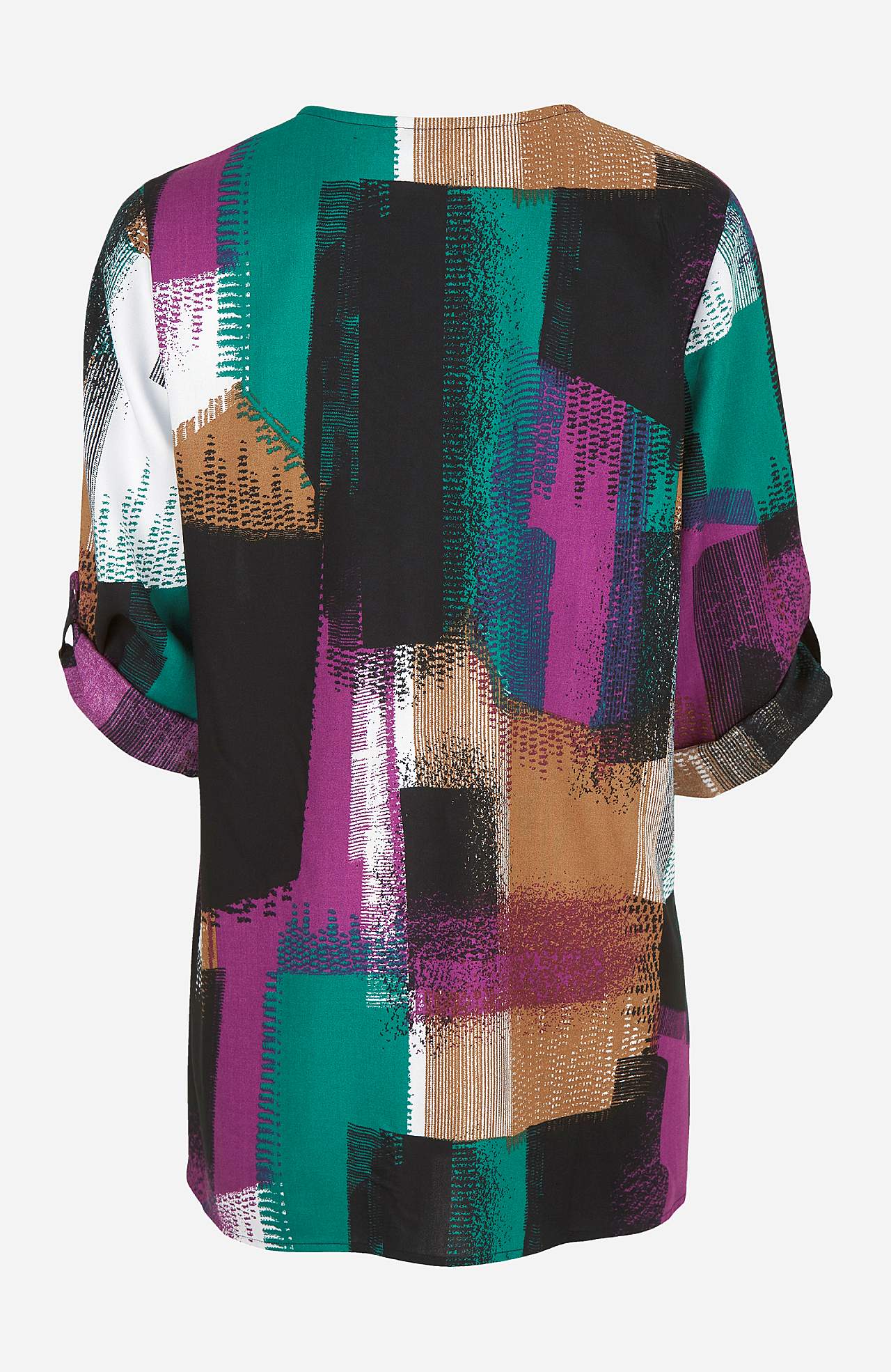 V-hals tuniek in twee lengtes