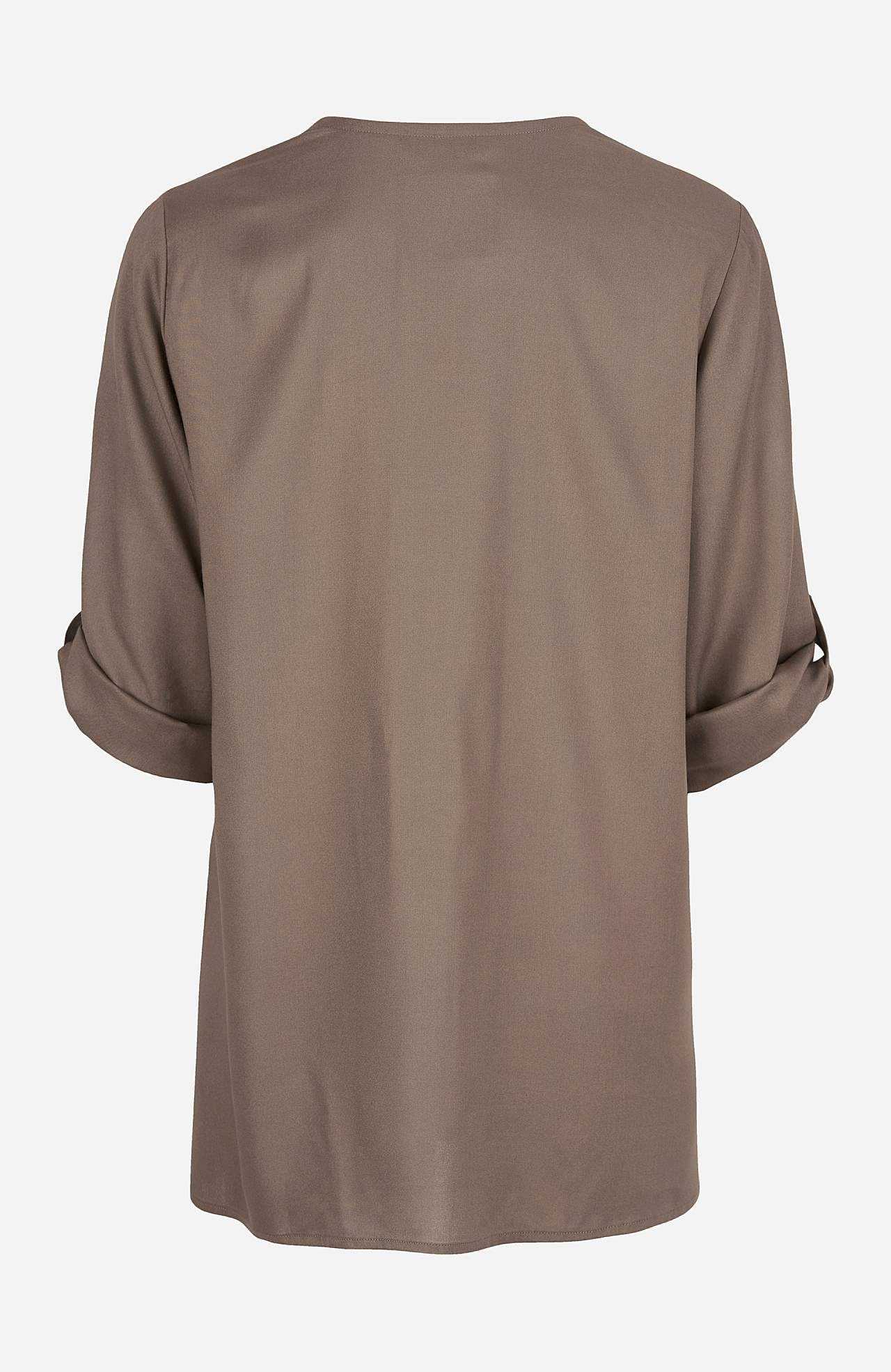 V-hals tuniek in twee lengtes