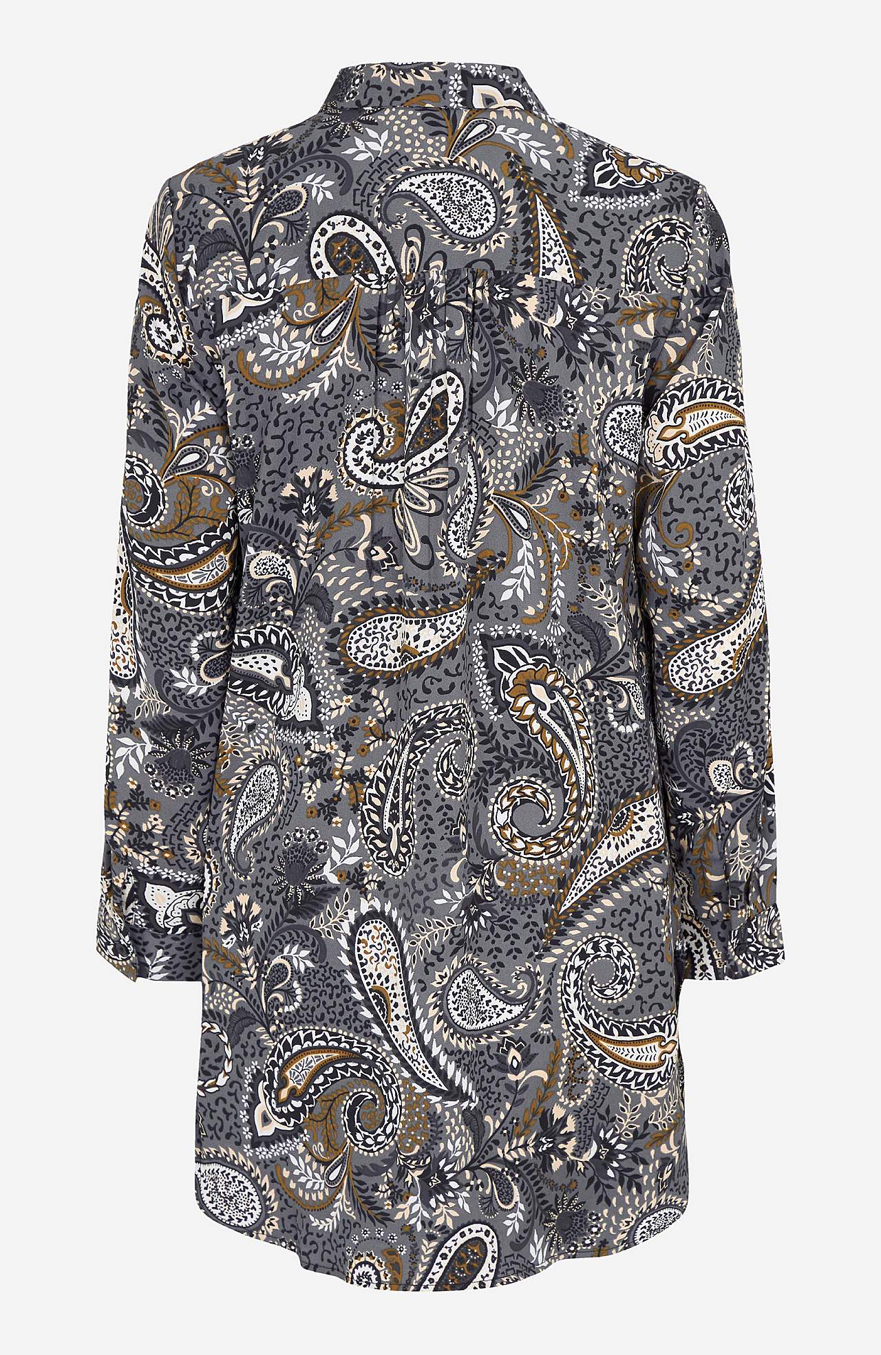 Lang shirt met knoppen