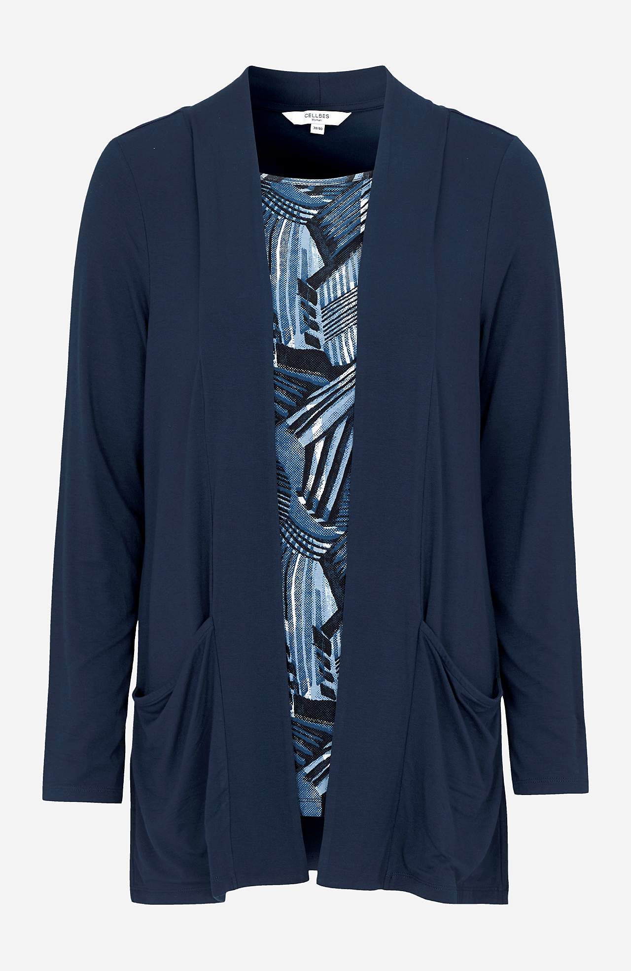 2-in-1-top met lange mouwen