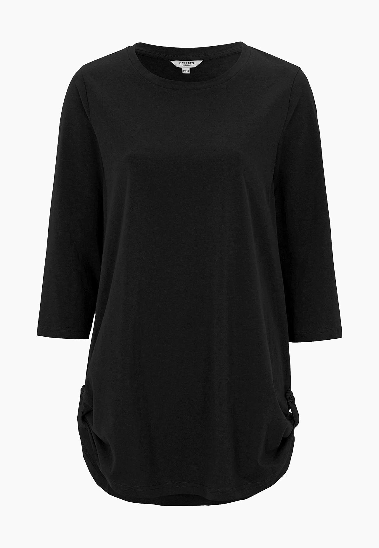 Jersey tuniek met 3/4 mouw Set van 2
