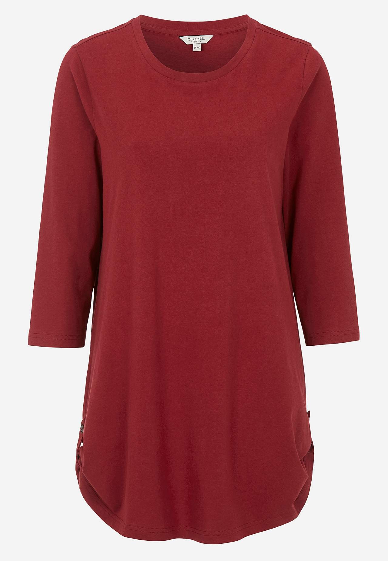 Jersey tuniek met 3/4 mouw Set van 2