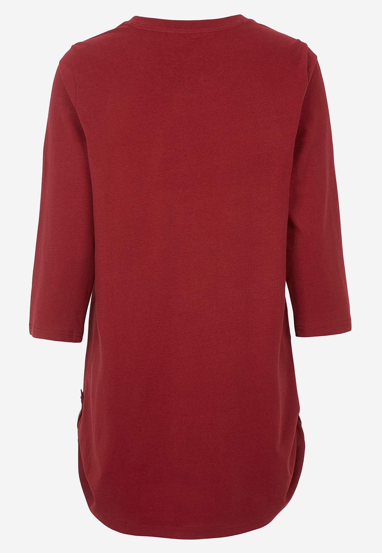 Jersey tuniek met 3/4 mouw Set van 2