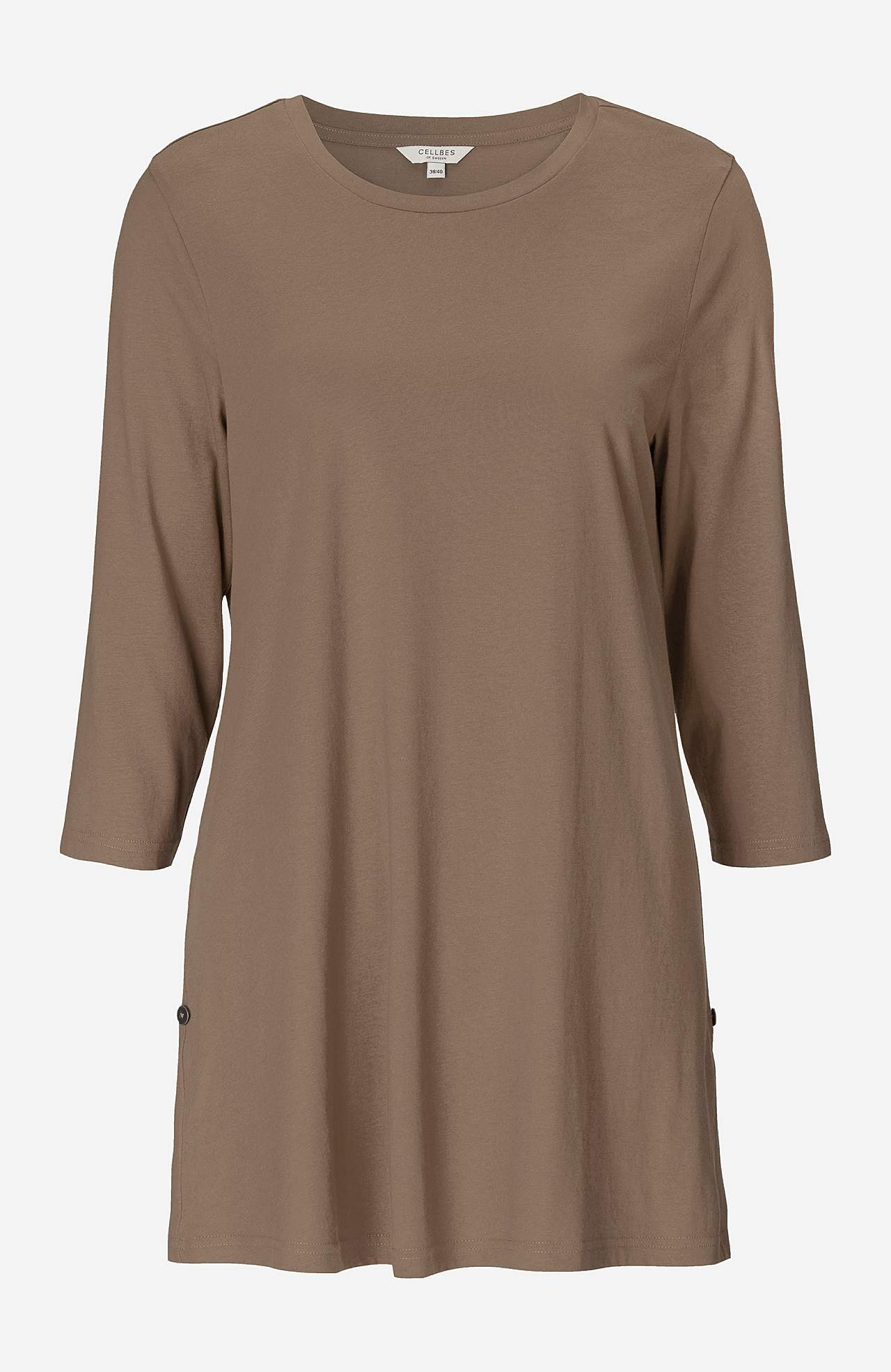 Jersey tuniek met 3/4 mouw Set van 2