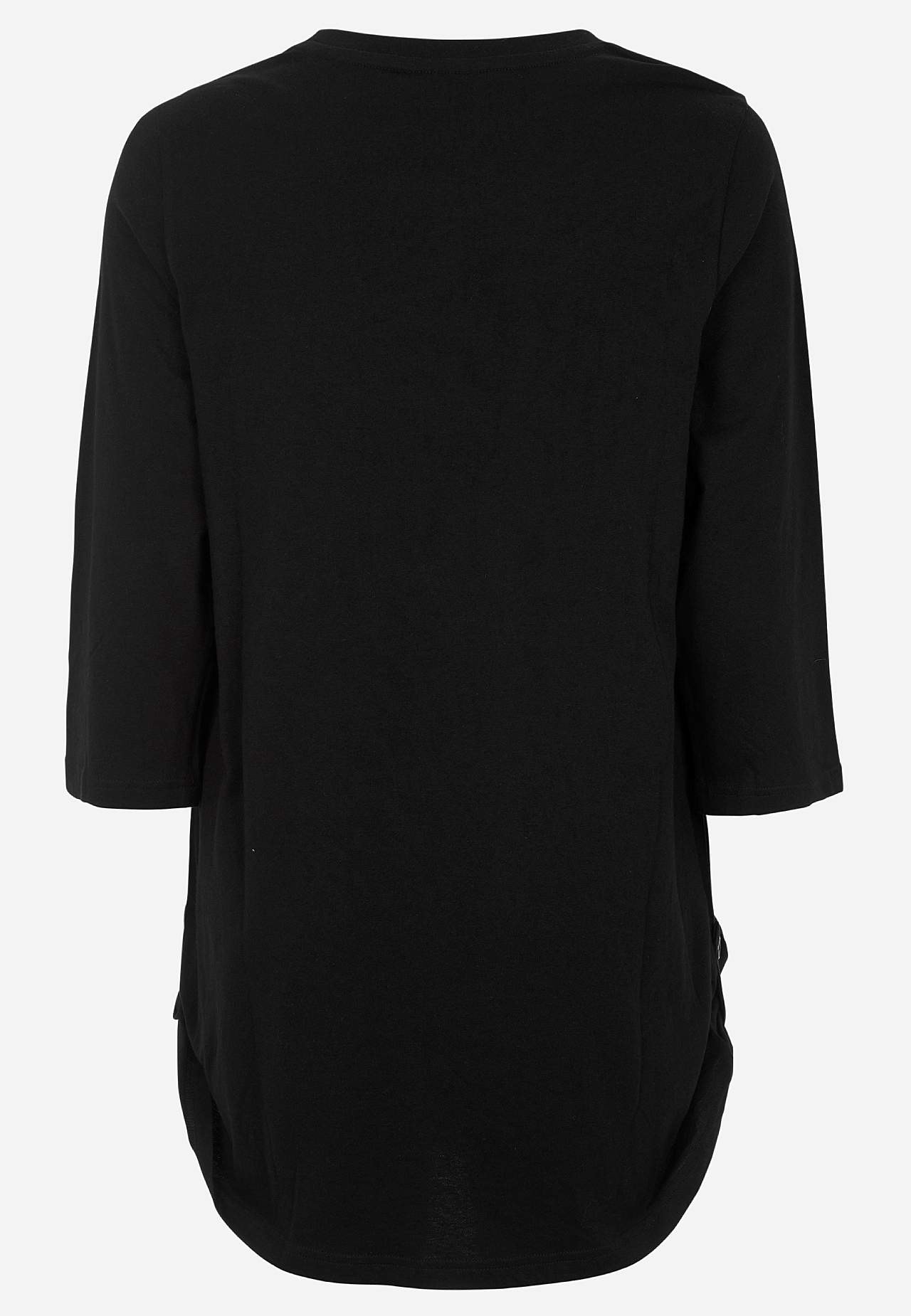 Jersey tuniek met 3/4 mouw Set van 2