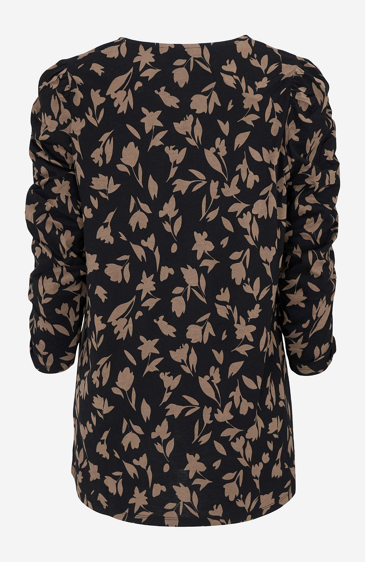 Met patroon jersey tuniek