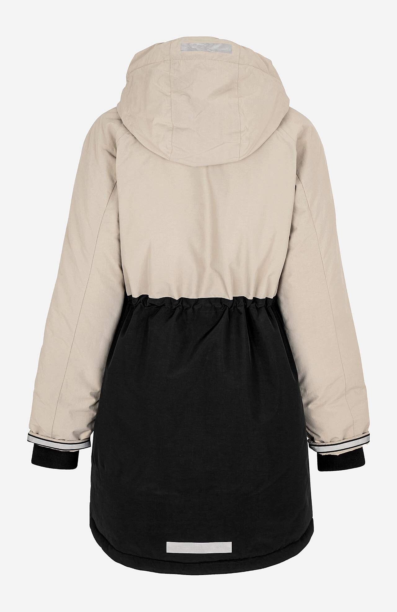 Functionele en gevoerde jas