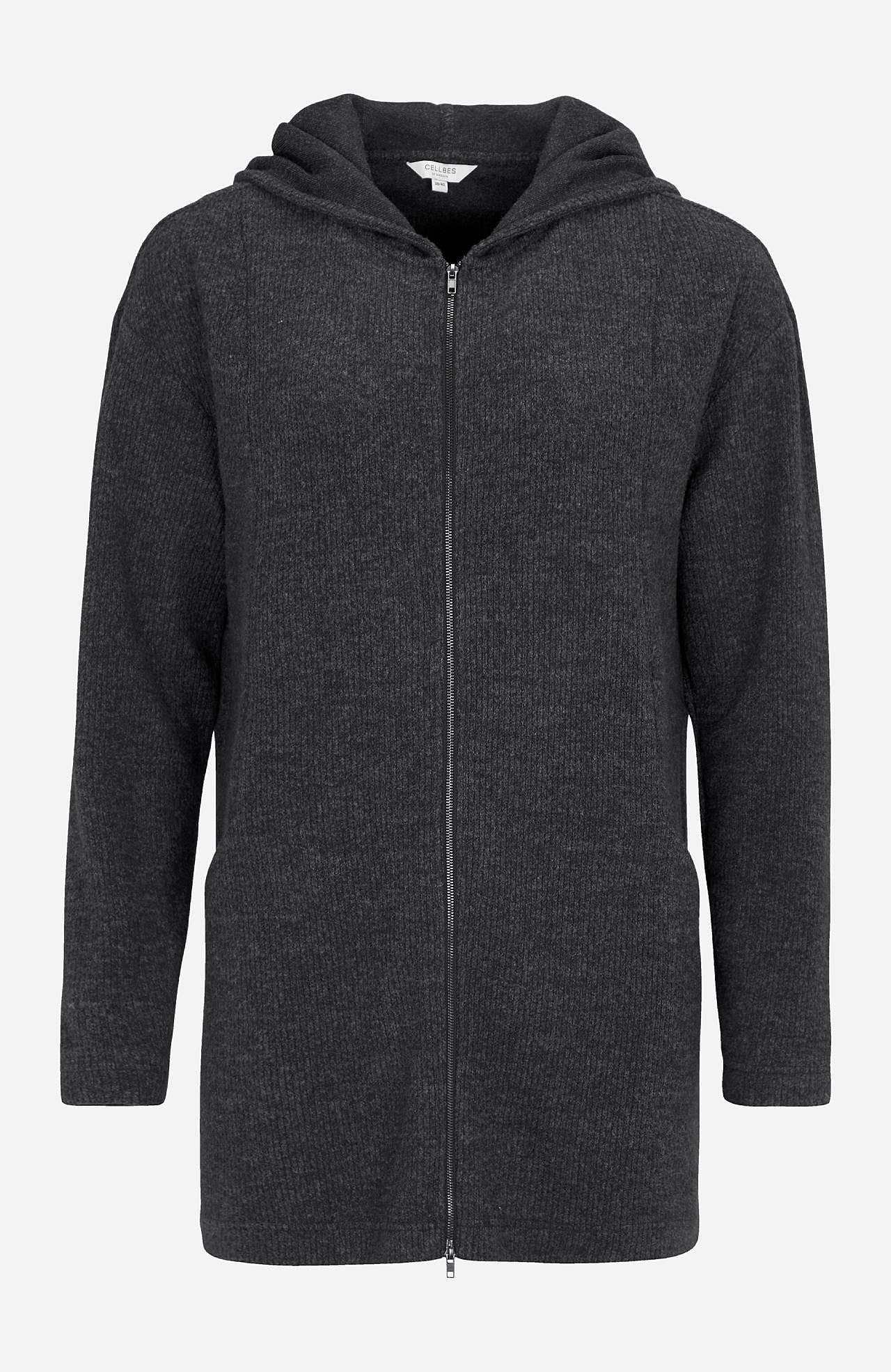Super zachte lange cardigan met zakken