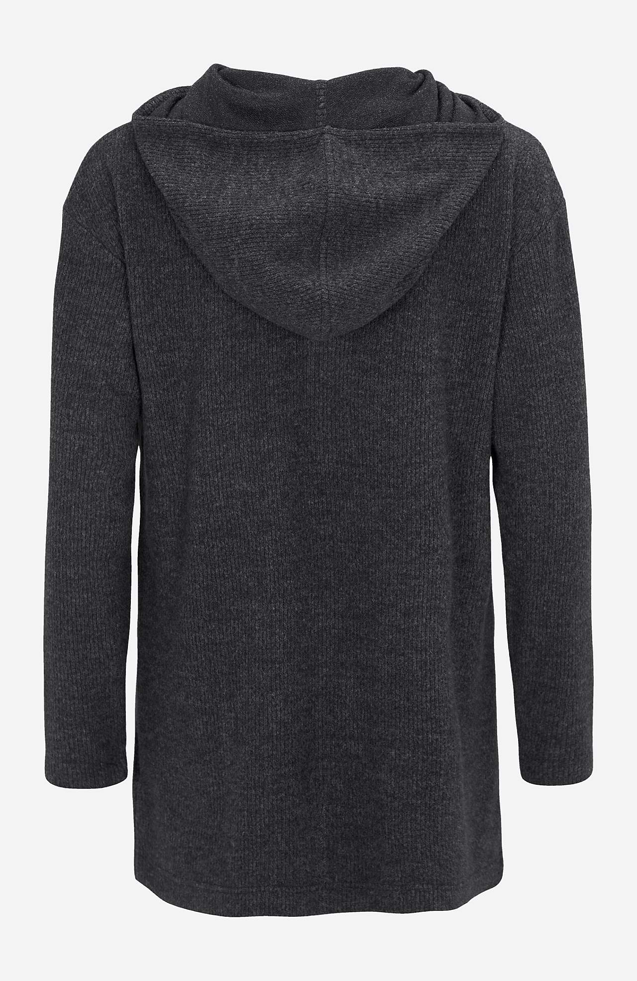 Super zachte lange cardigan met zakken