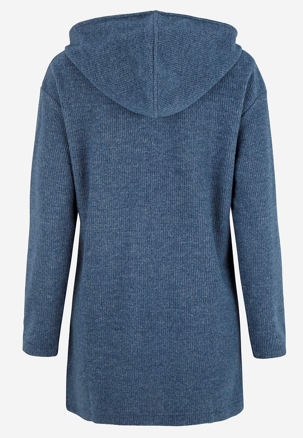 Super zachte lange cardigan met zakken
