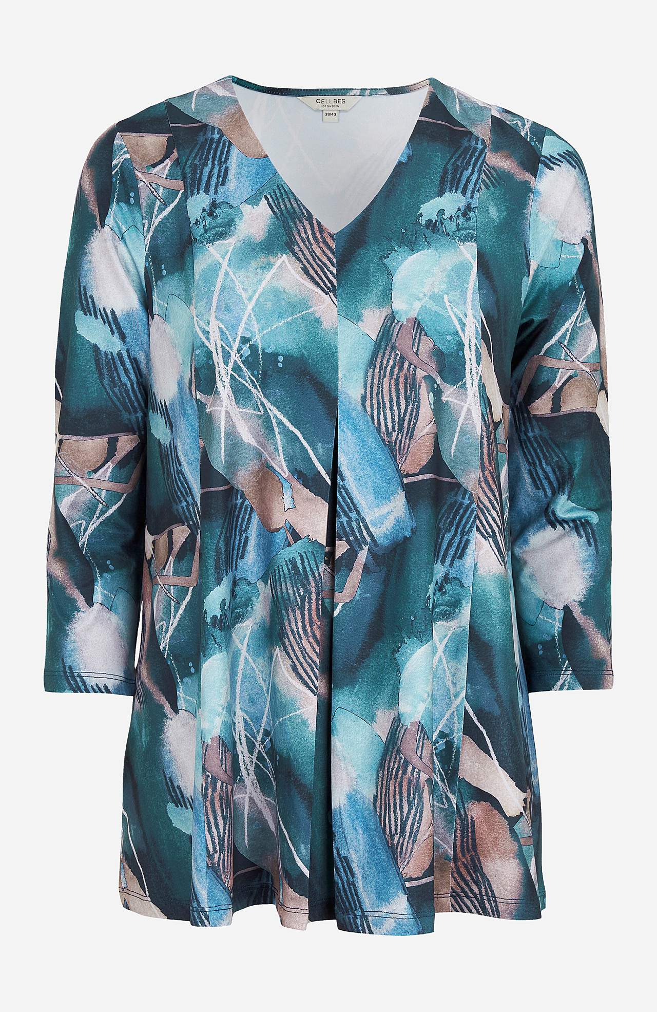 Jersey tuniek met patroon