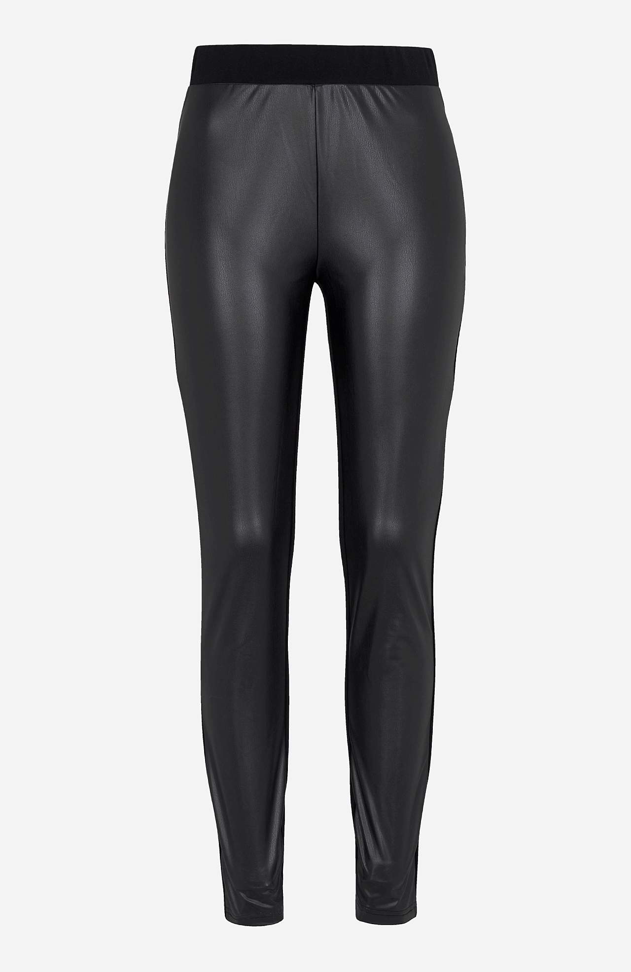 Legging met gecoat voorste deel
