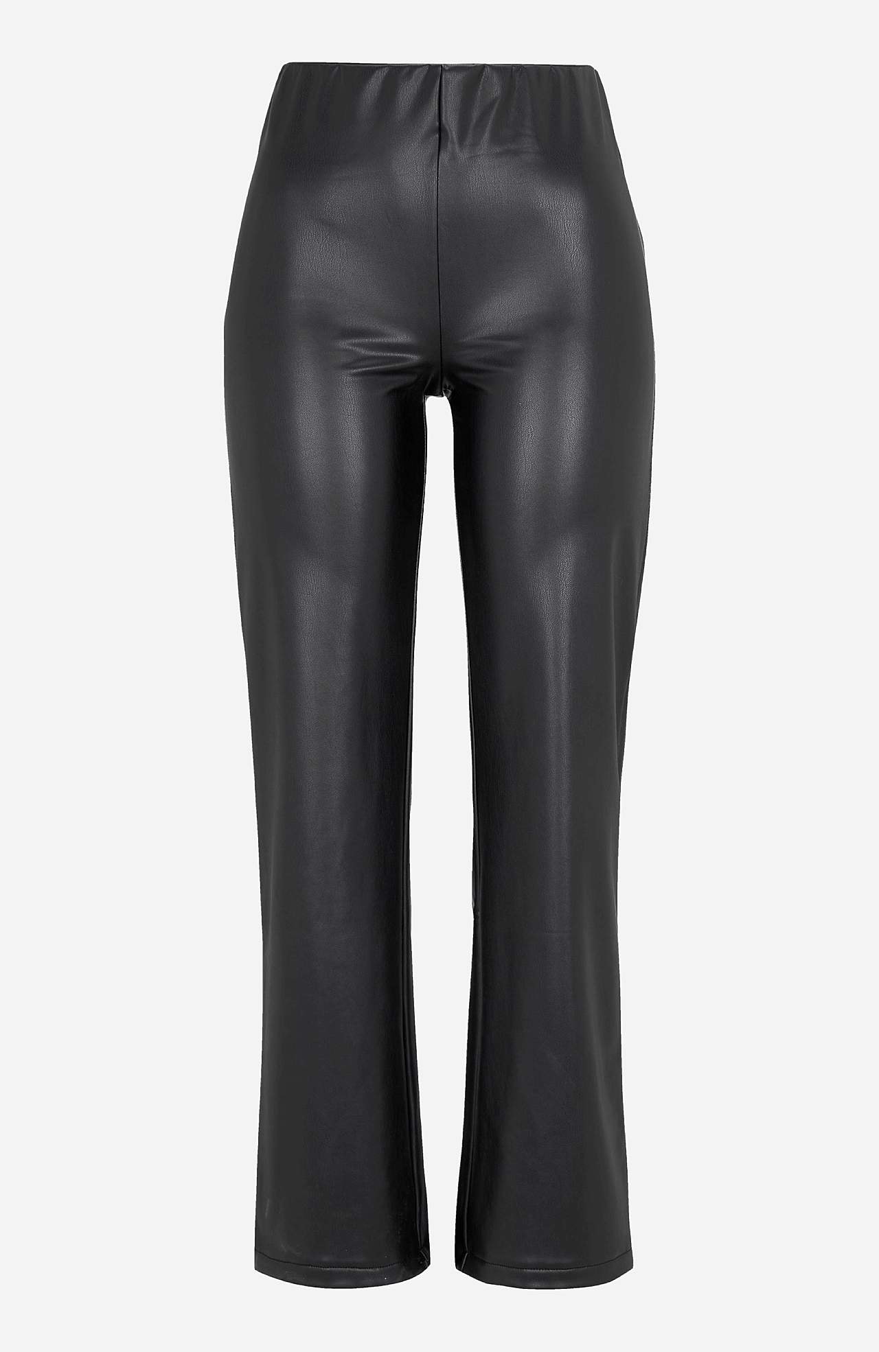 Gecoate en uitlopende legging