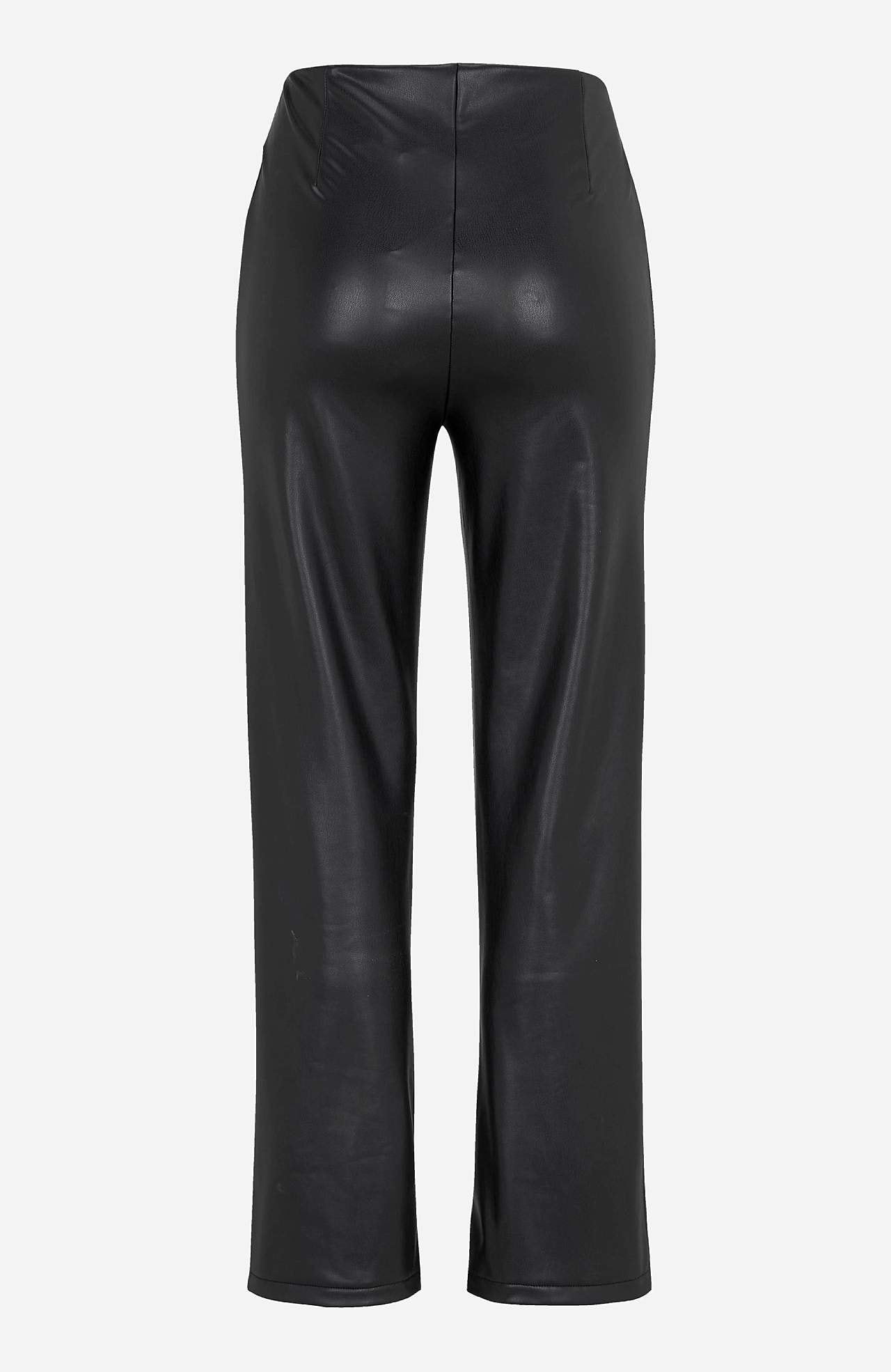 Gecoate en uitlopende legging