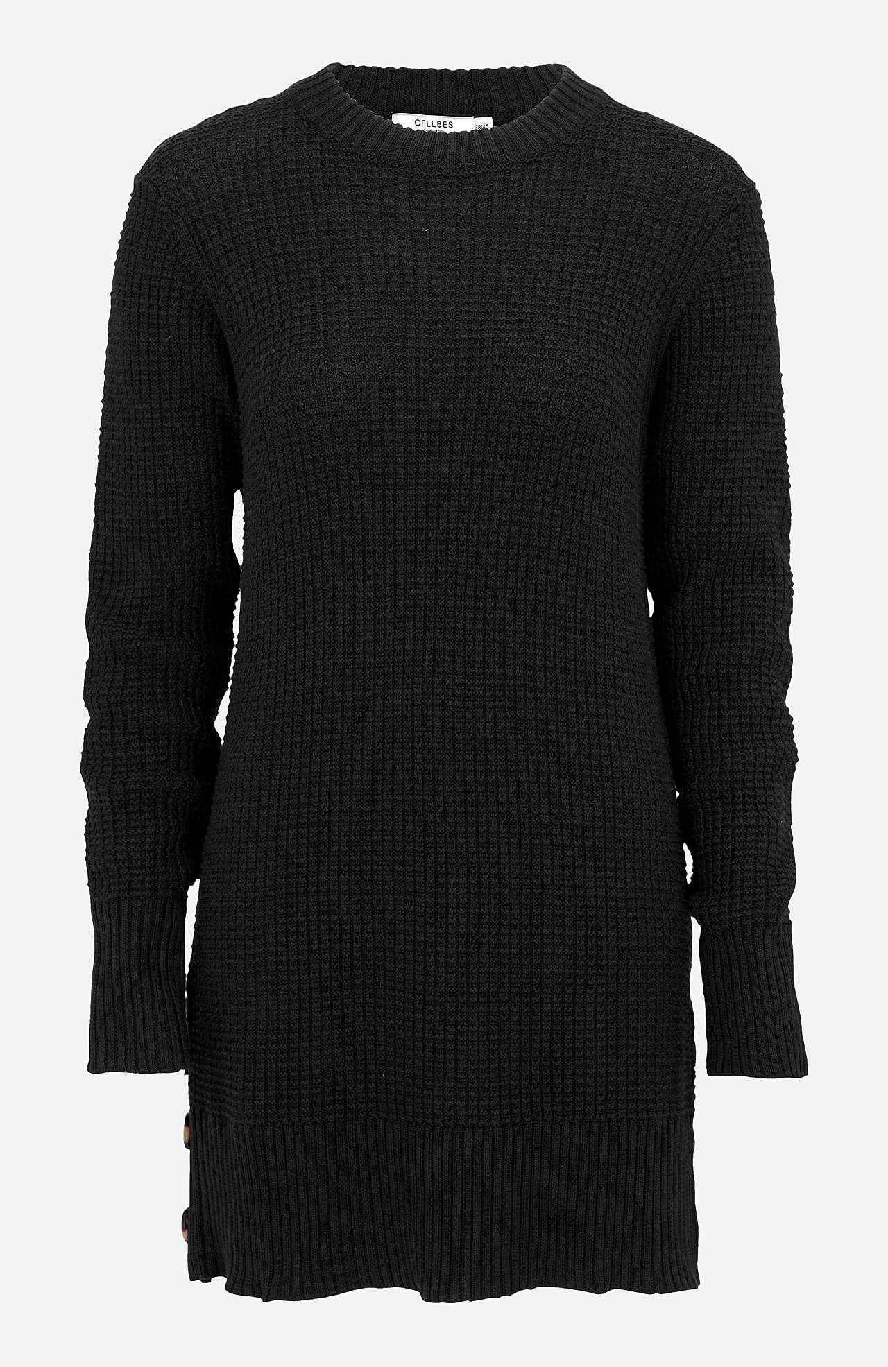Structuurgebreide sweater