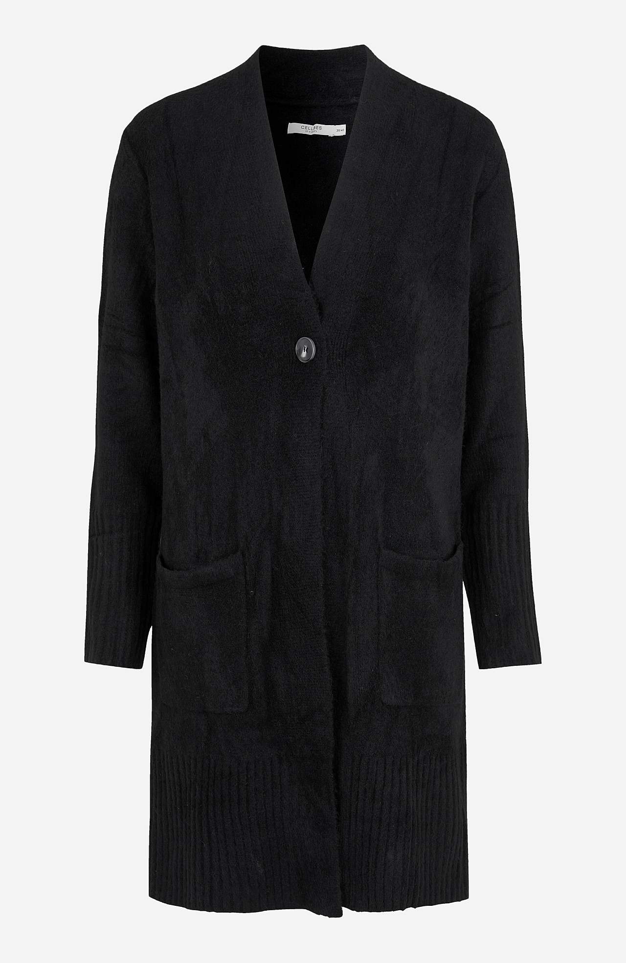 Zachte en lange cardigan