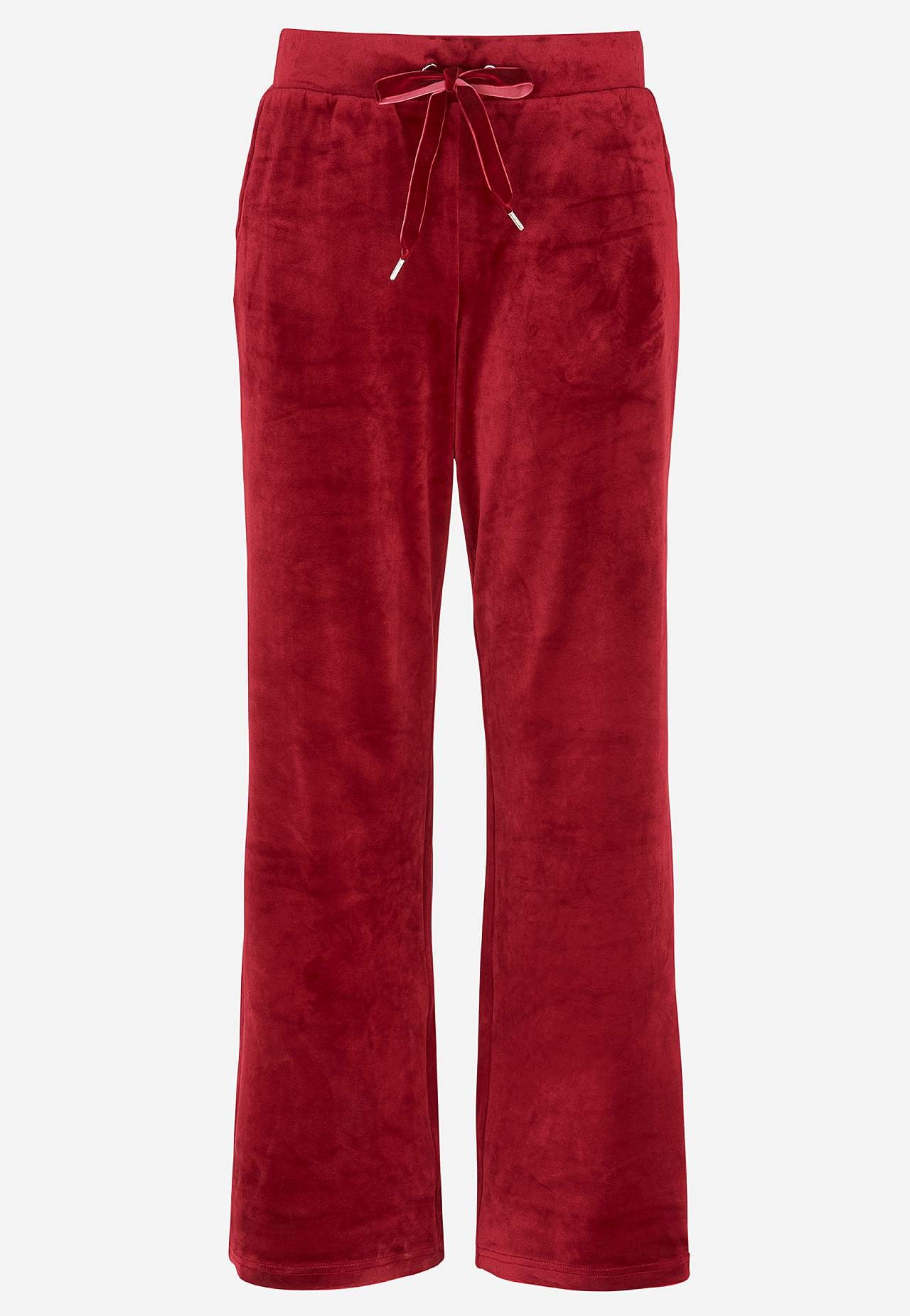 Tweedelige velours-set