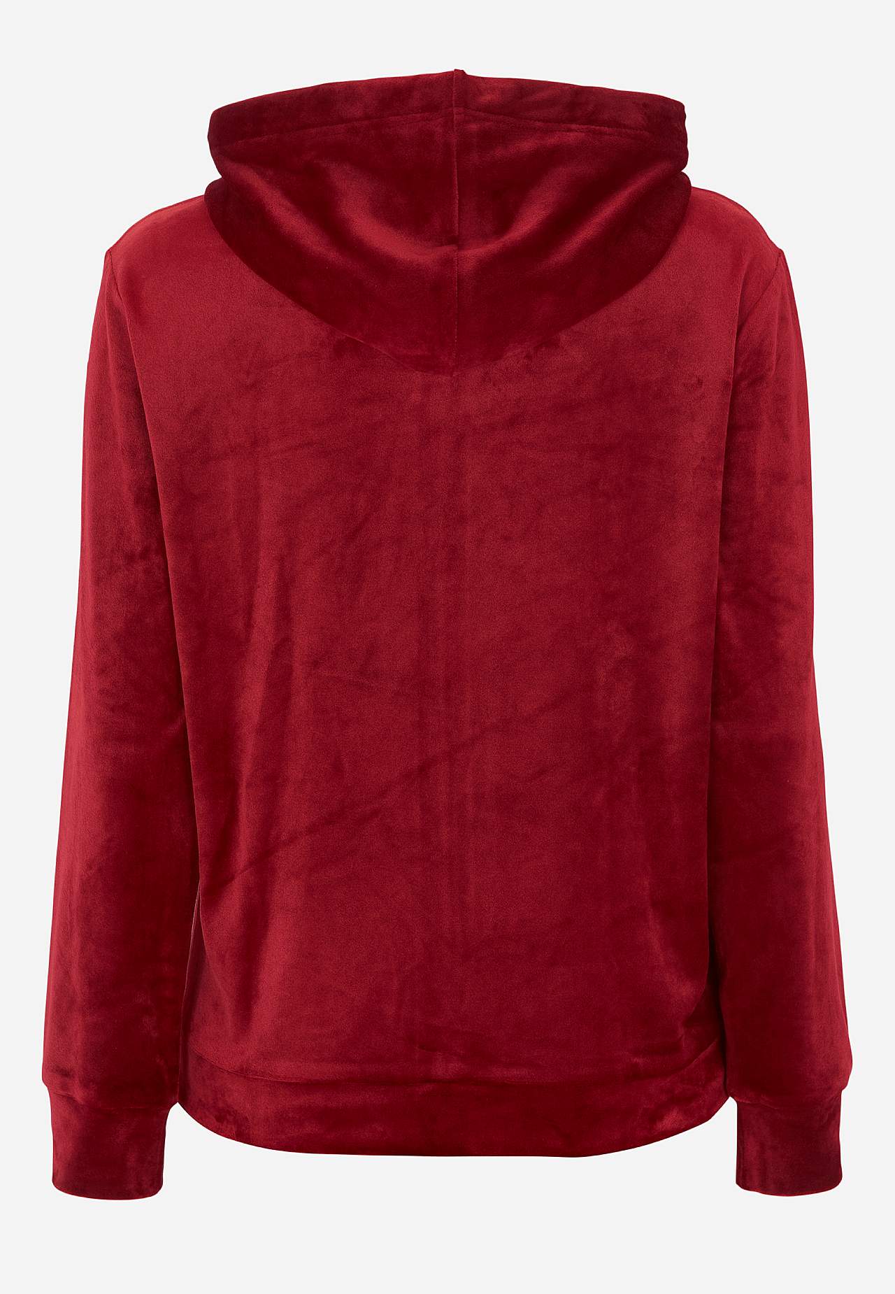 Tweedelige velours-set