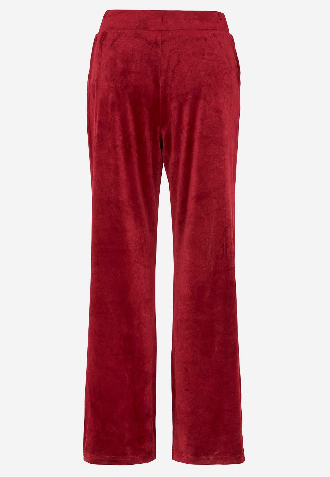 Tweedelige velours-set