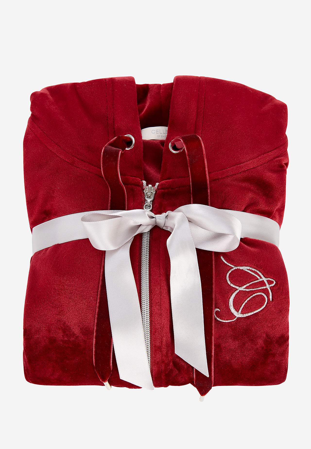 Tweedelige velours-set