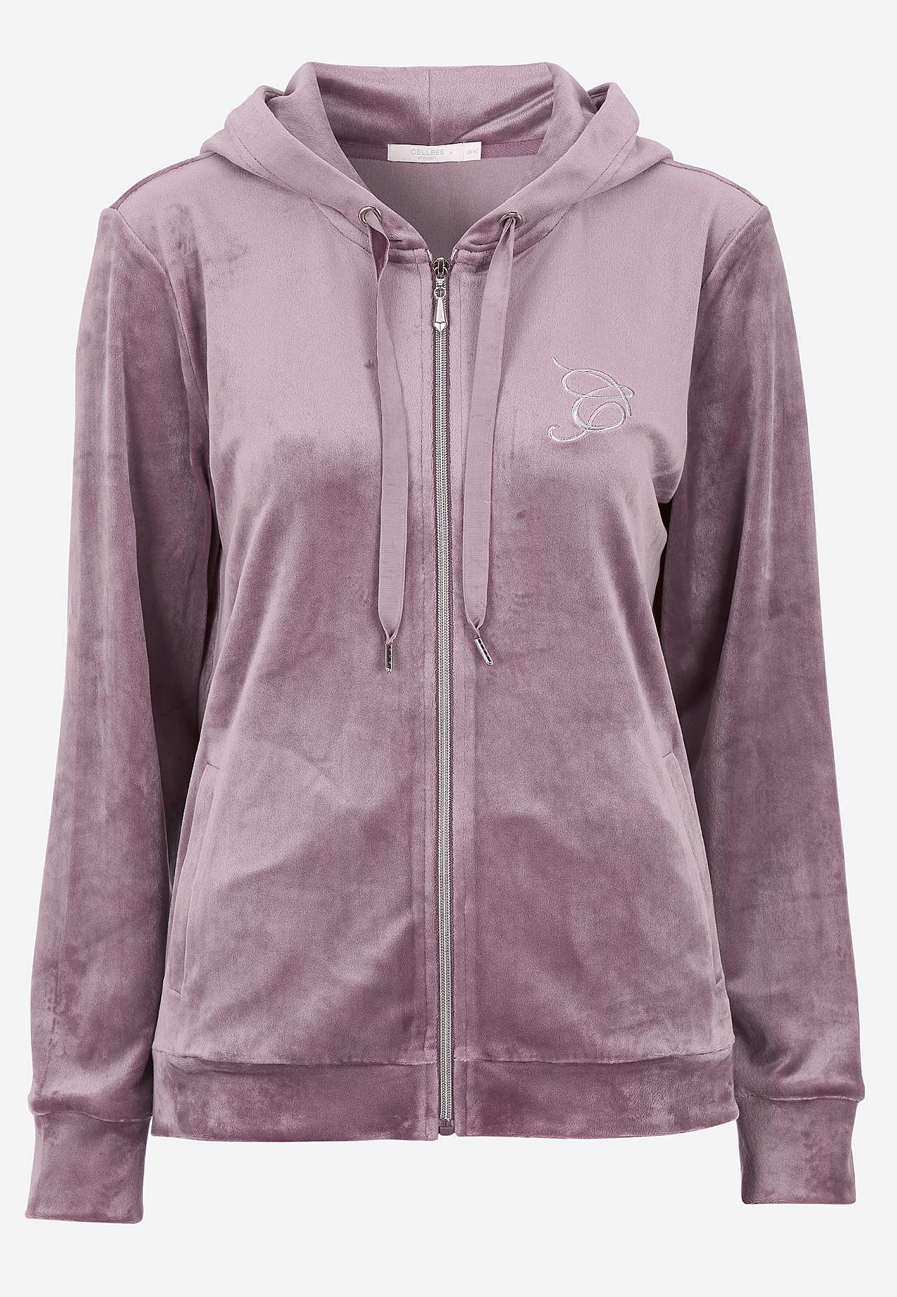 Tweedelige velours-set