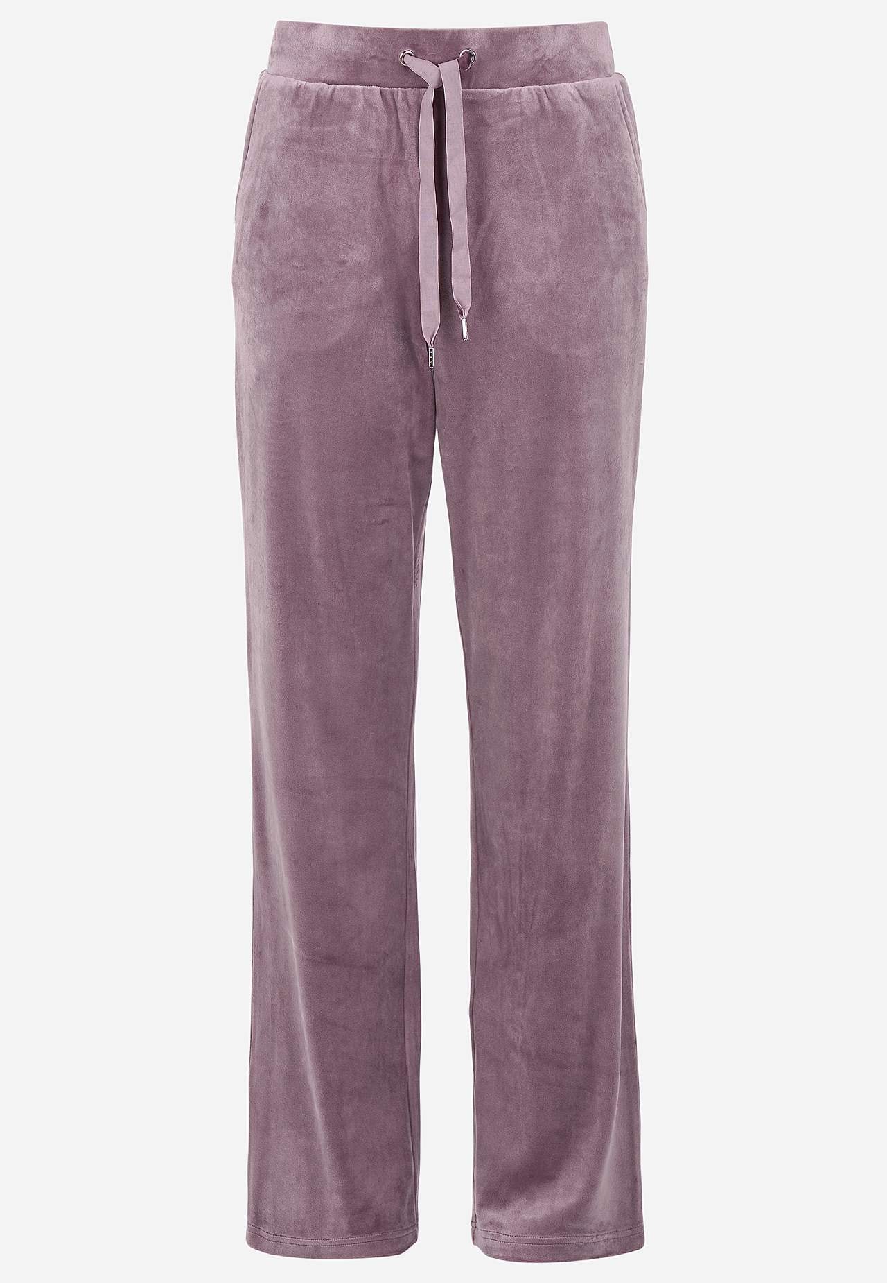 Tweedelige velours-set