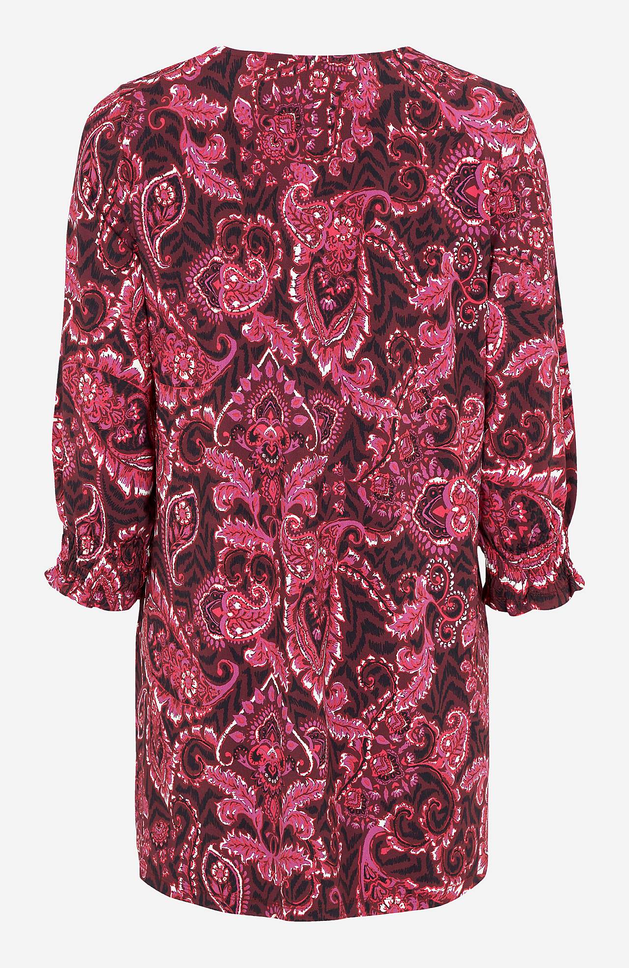 Tuniek met een paisleypatroon Camilla