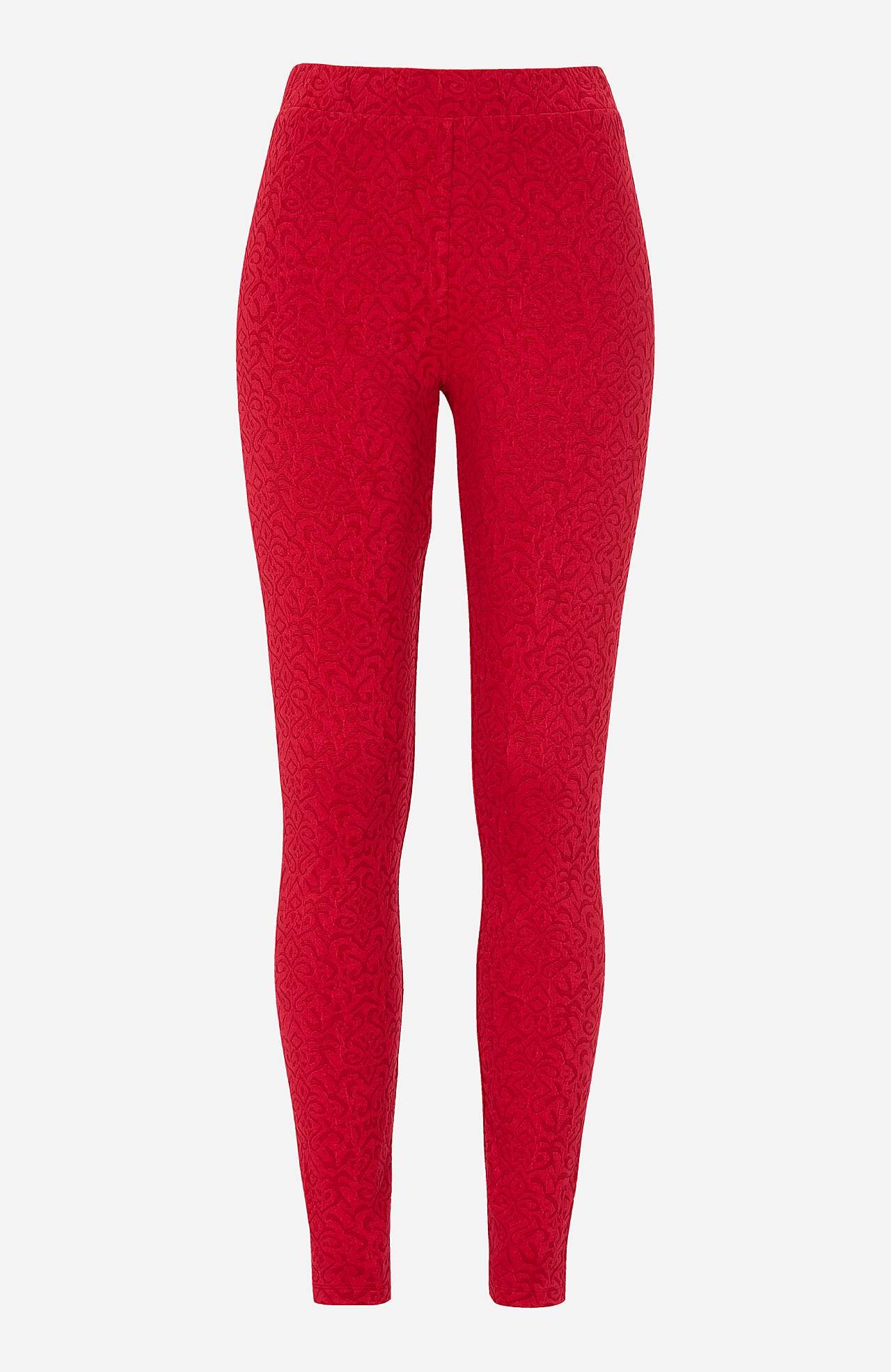 Legging met structureel motief