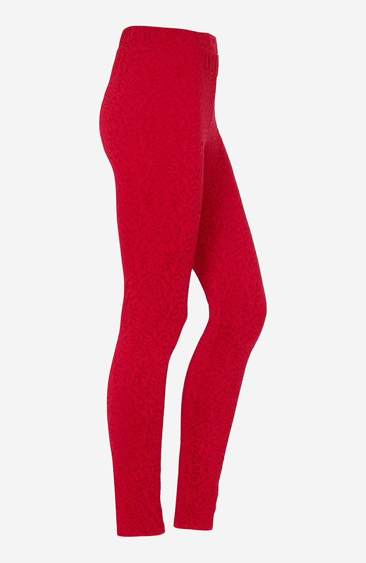 Legging met structureel motief