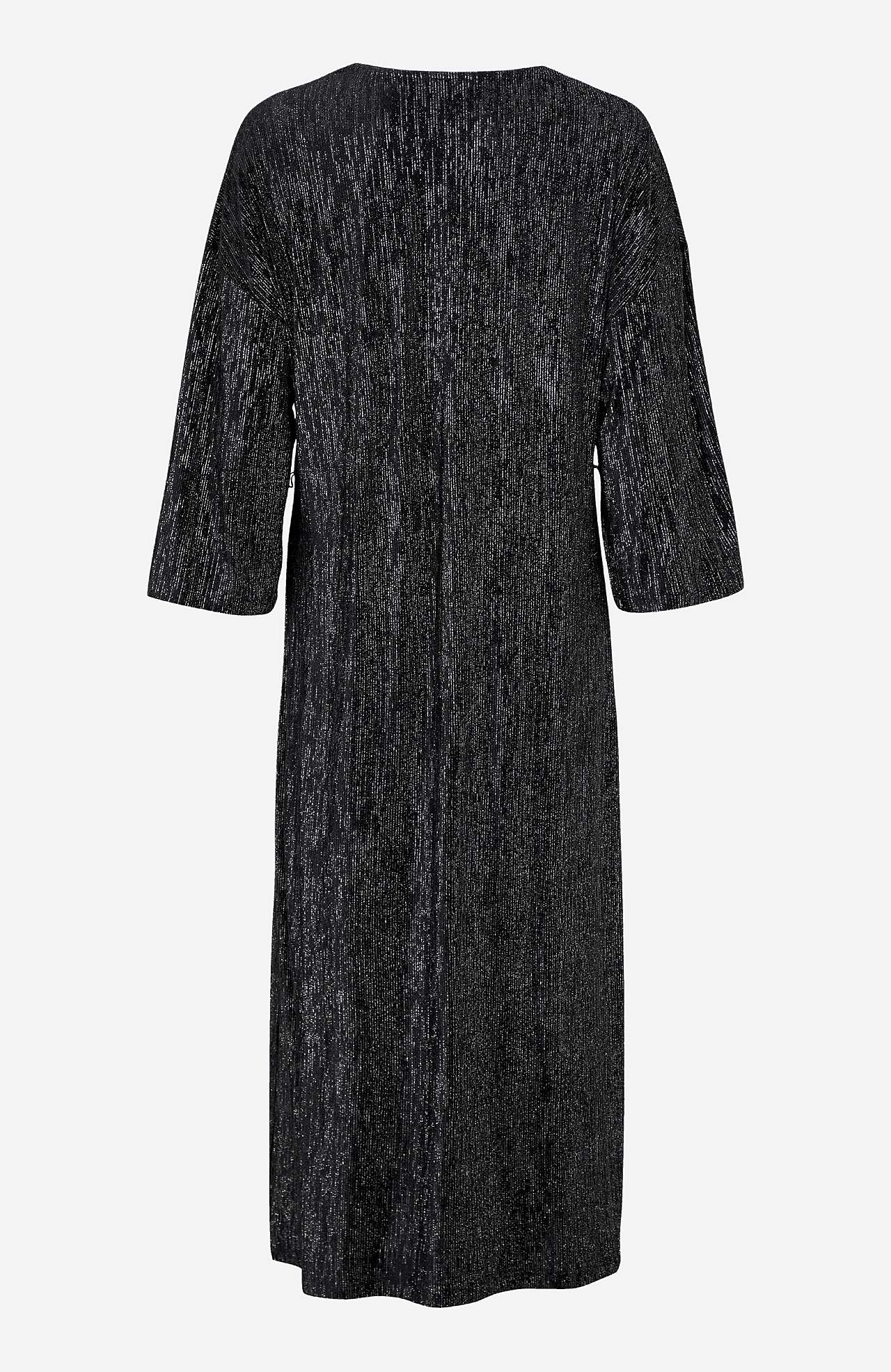 Glanzende jerseyjurk Lydia